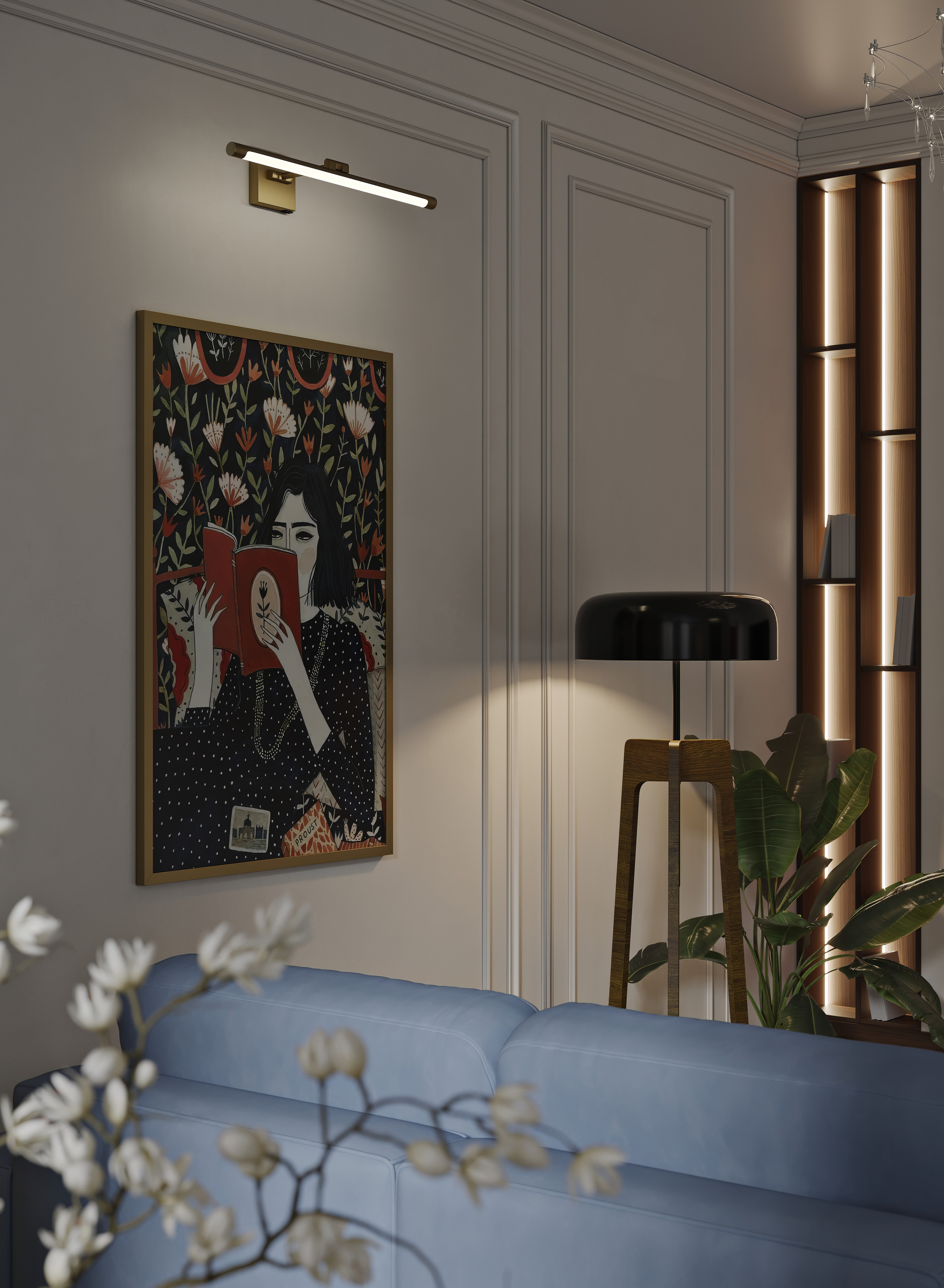 3D visualization apartment, Moscow — Изображение №5 — Иллюстрация, 3D на Dprofile