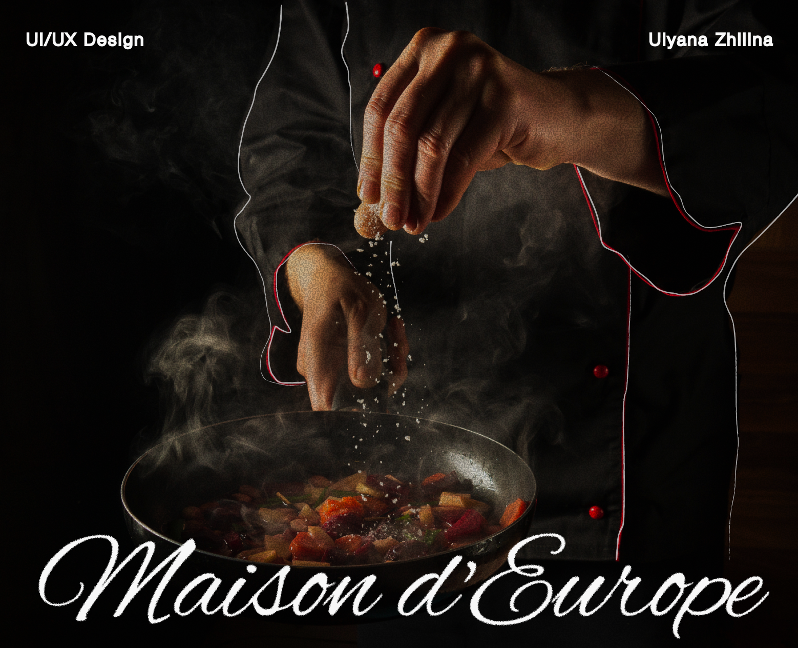 Ресторан «Maison d'Europe» — Интерфейсы на Dprofile