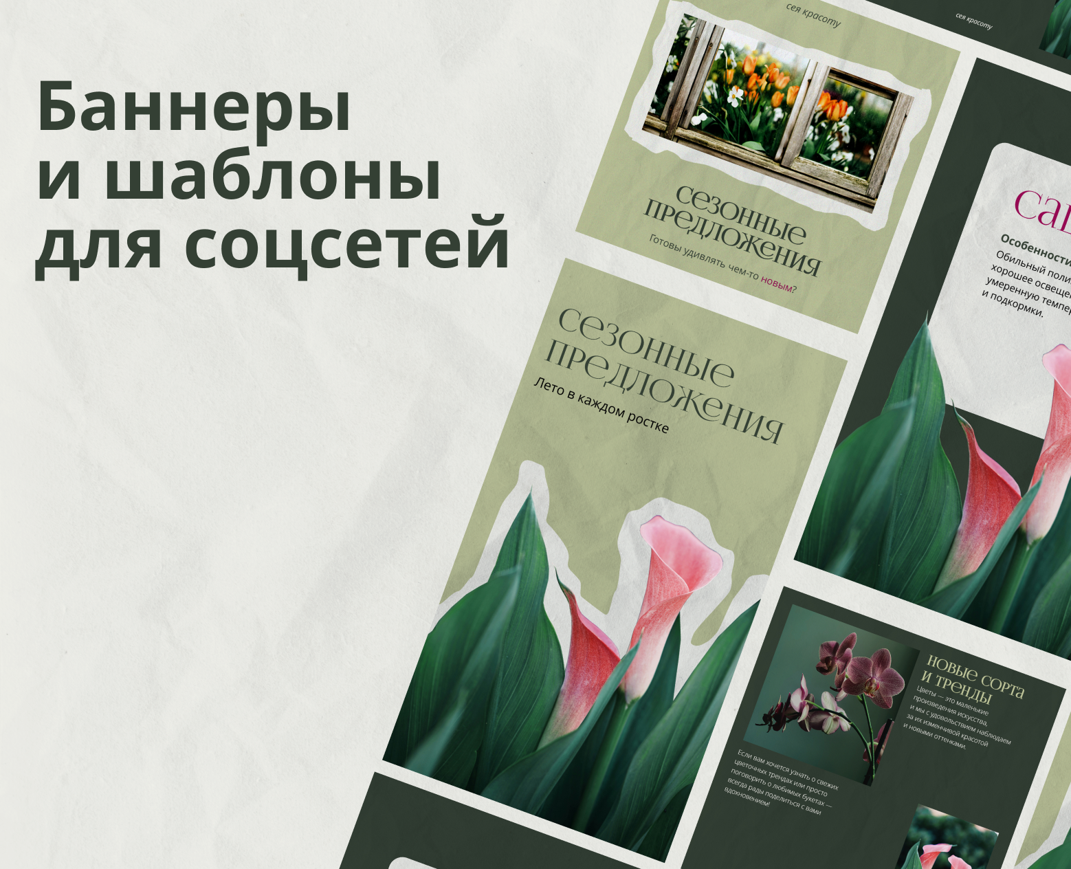 Баннеры и шаблоны для соцсетей — Маркетинг на Dprofile