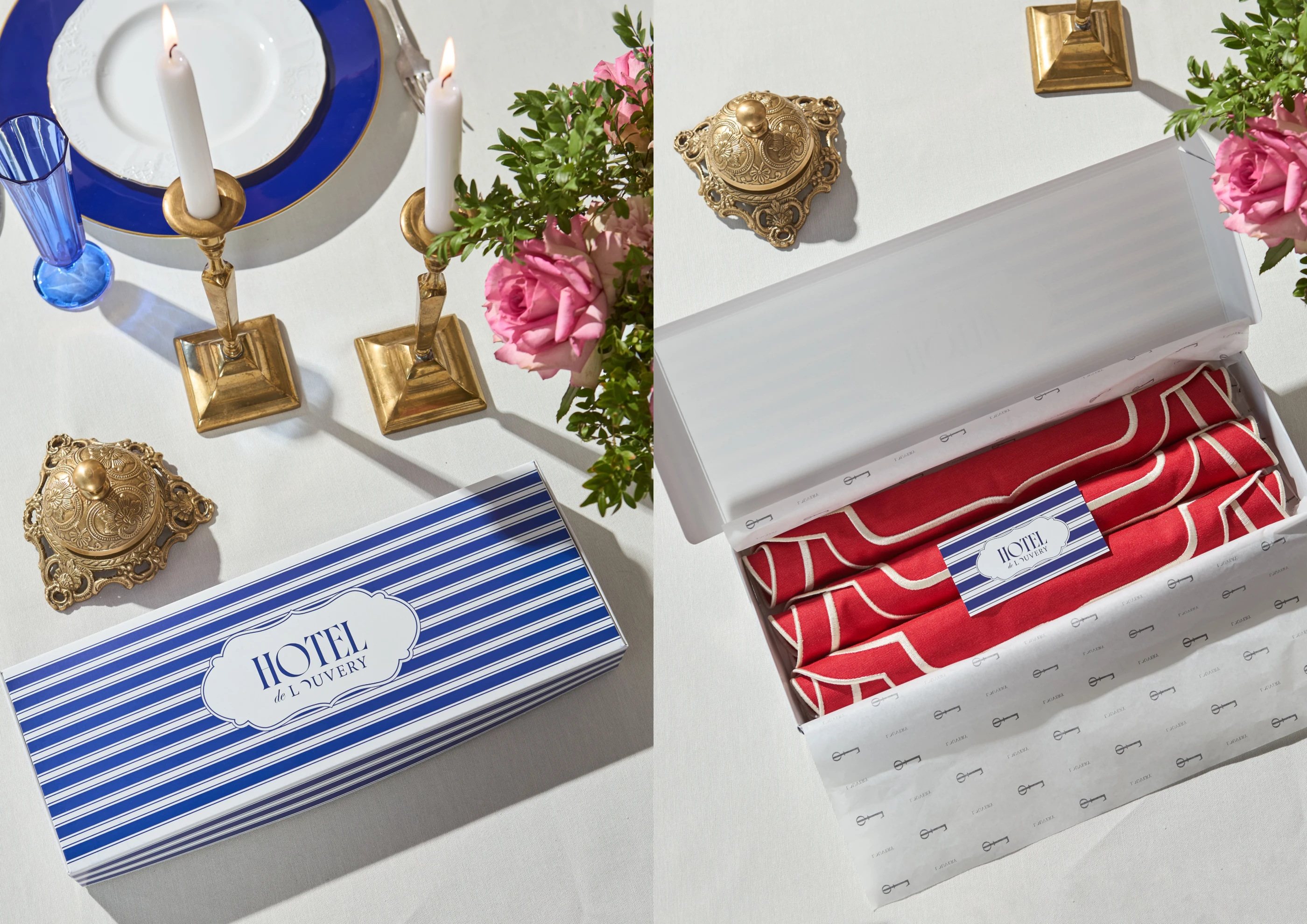 HOTEL de LOUVERY // brand design — Изображение №10 — Брендинг на Dprofile