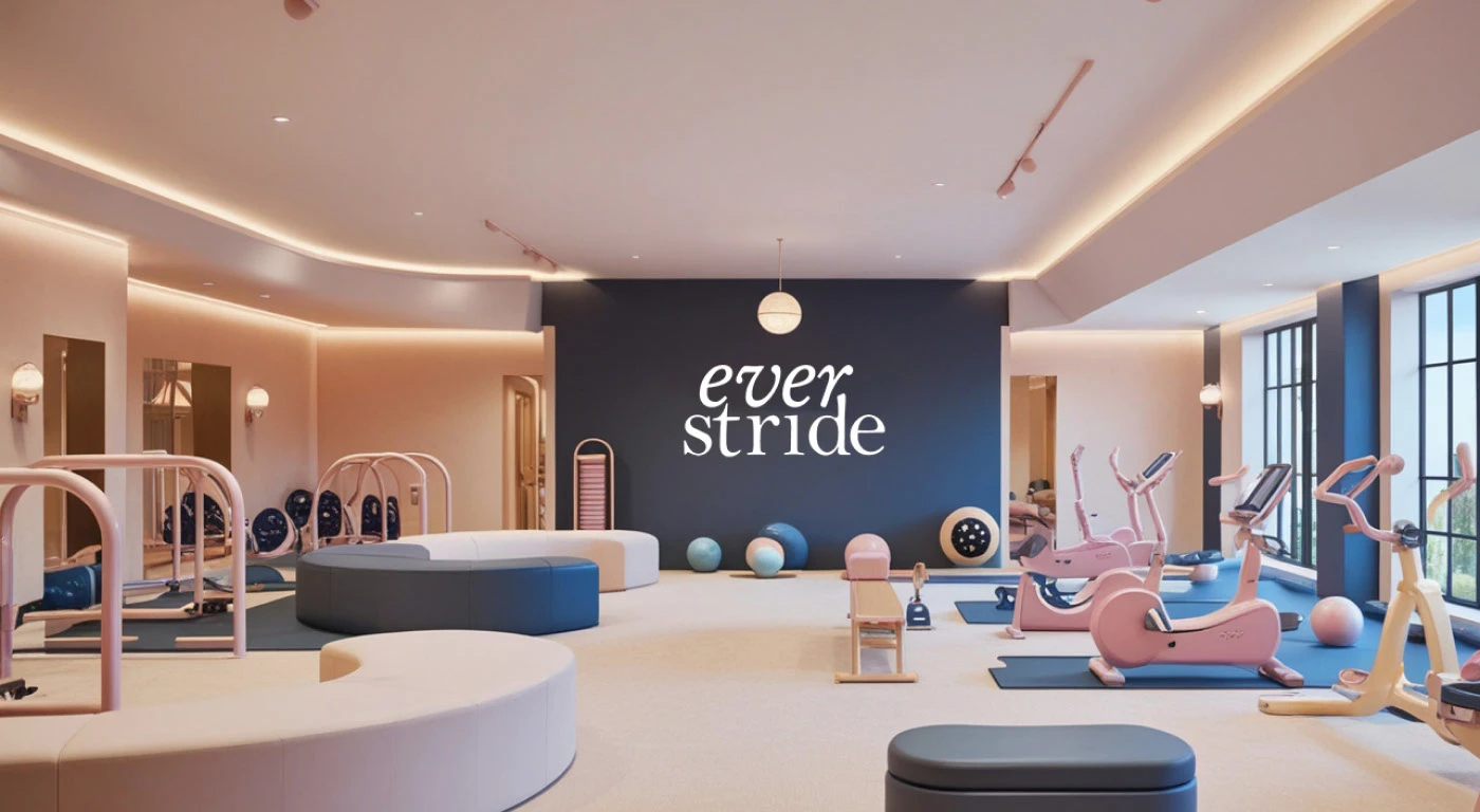 Everstride // female fitness club brand design — Изображение №1 — Брендинг на Dprofile