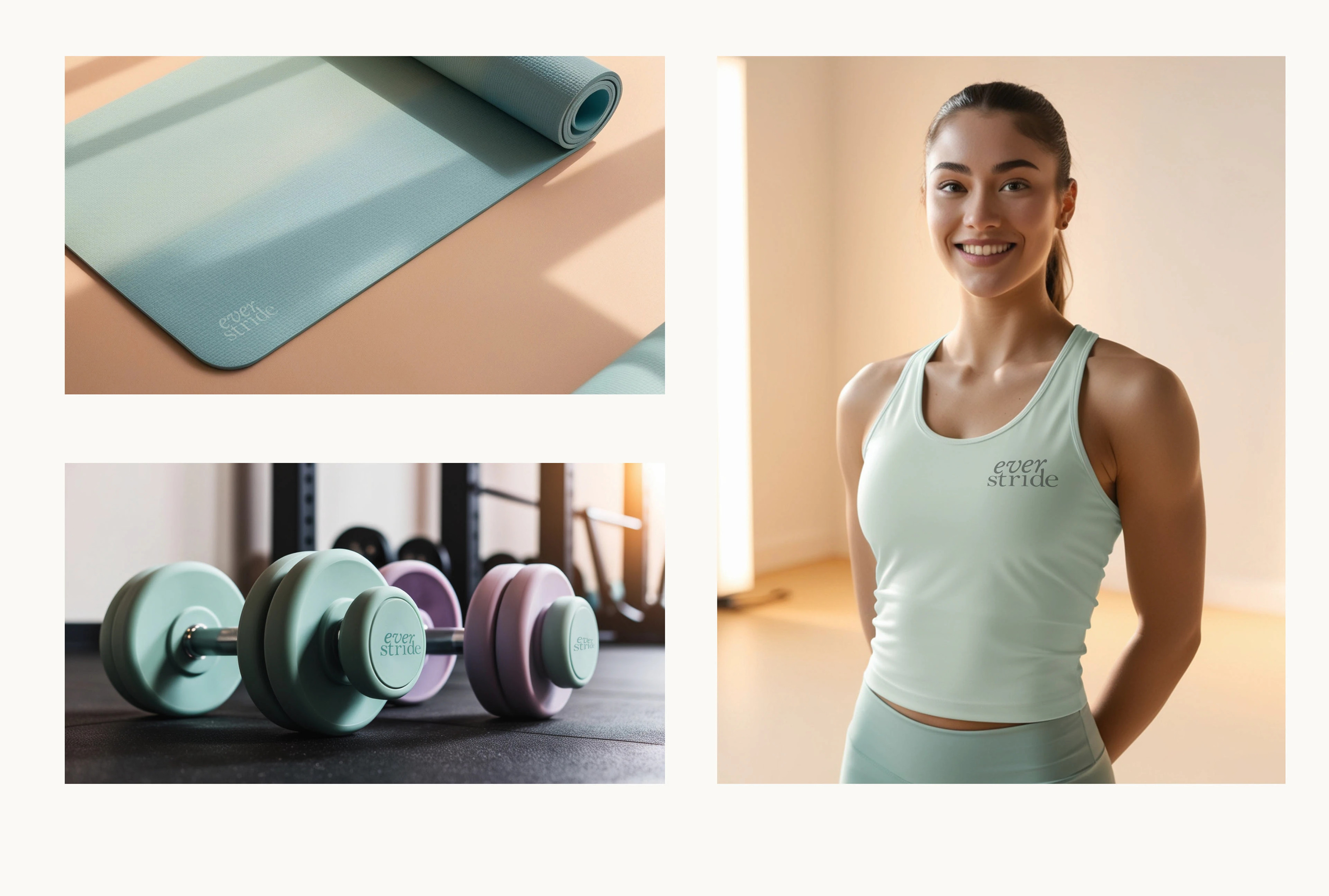 Everstride // female fitness club brand design — Изображение №6 — Брендинг на Dprofile