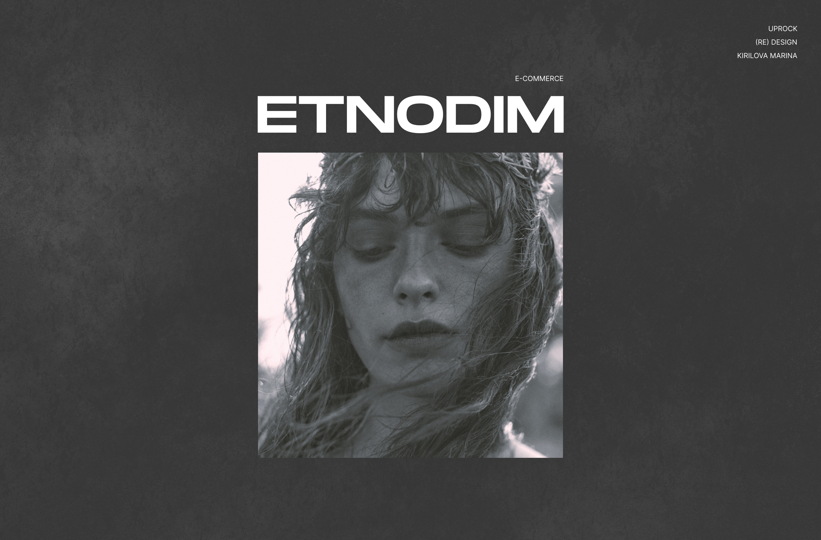 ETNODIM | E-commerce website redesign — Изображение №1 — Интерфейсы на Dprofile