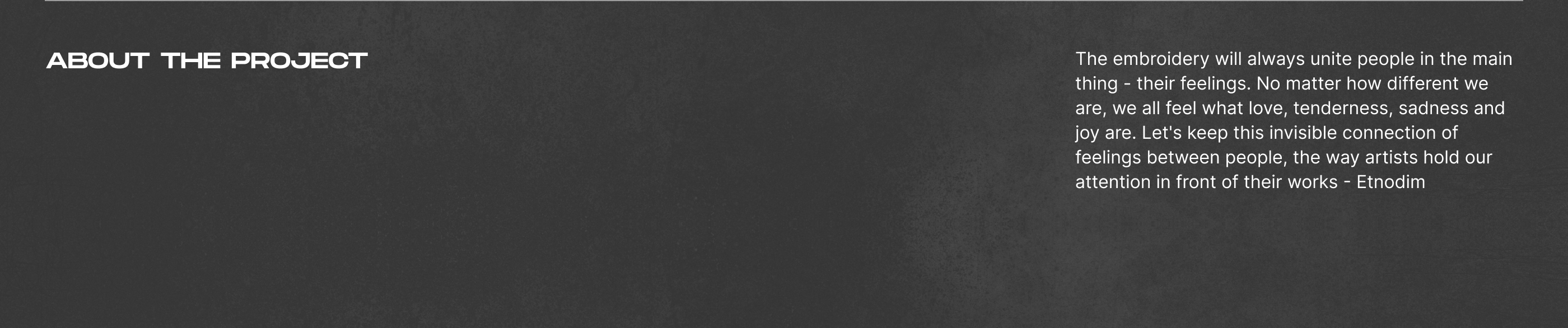 ETNODIM | E-commerce website redesign — Изображение №2 — Интерфейсы на Dprofile