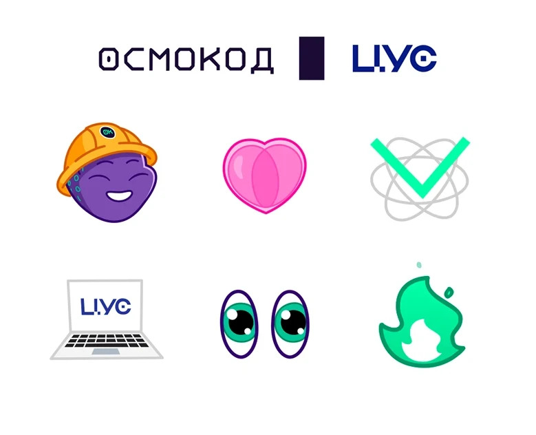 Анимированные эмодзи для Telegram. Осмокод и ЦУС — Брендинг, Анимация на Dprofile