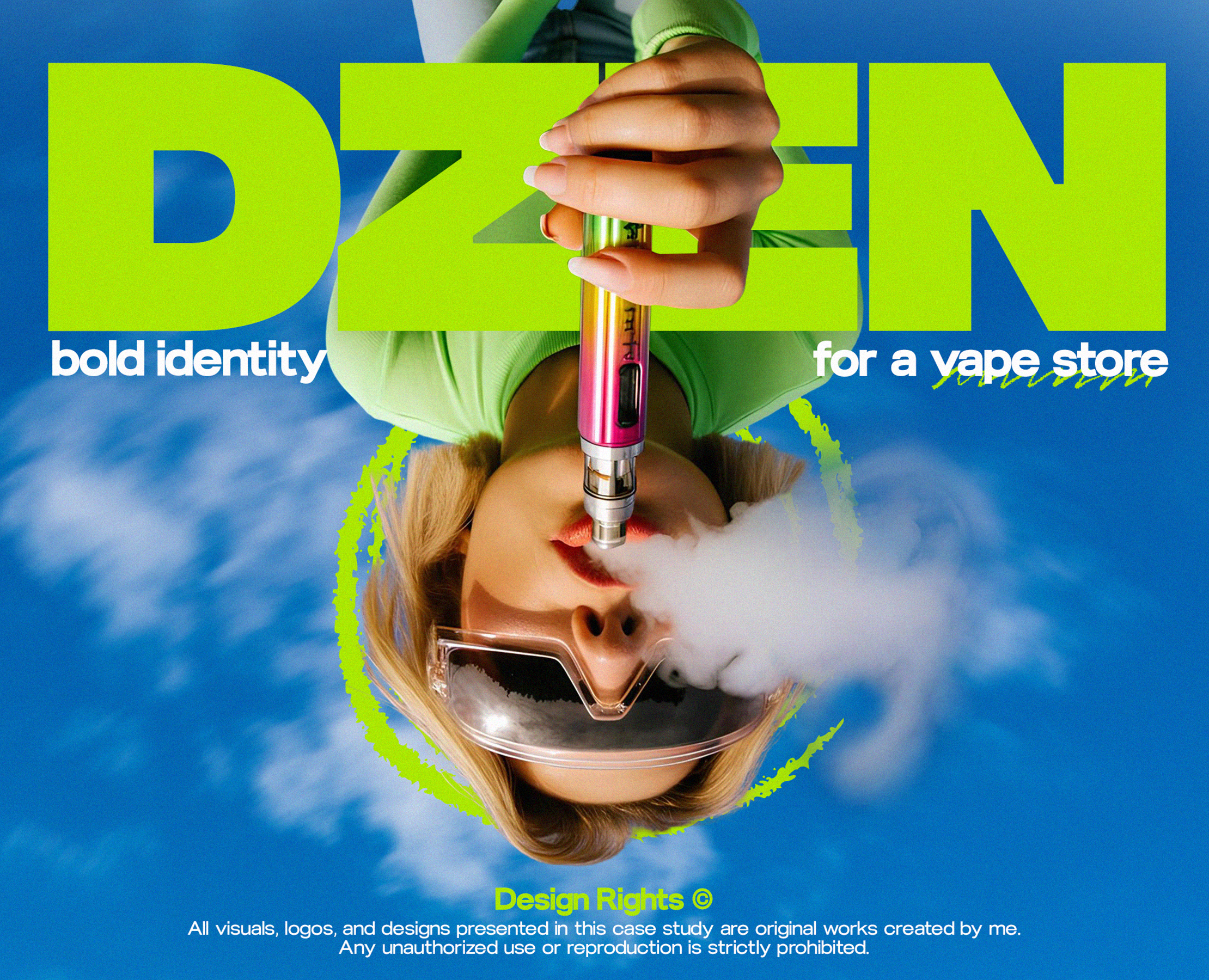 DZEN — Брендинг вейп-магазина с характером — Брендинг на Dprofile
