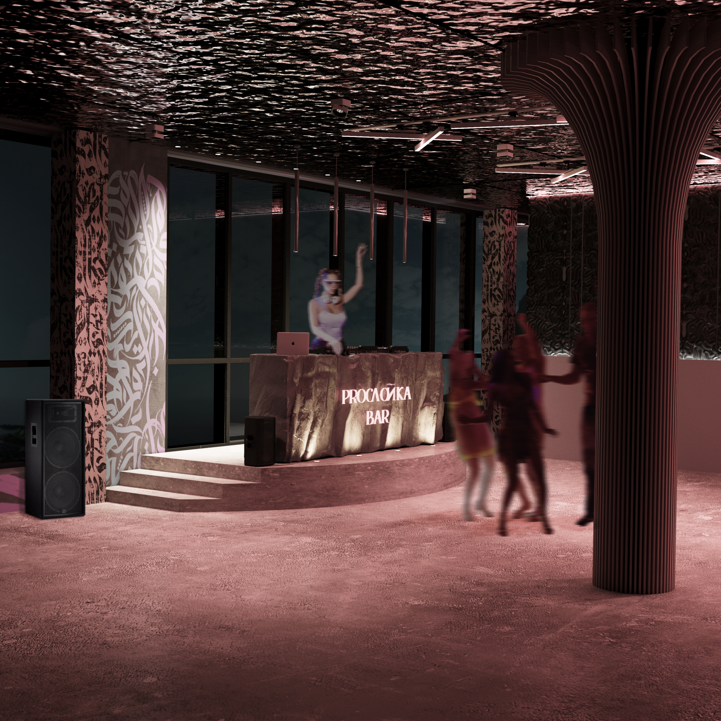 ДИЗАЙН-ПРОЕКТ РЕСТОРАНА — Изображение №18 — Брендинг, 3D на Dprofile