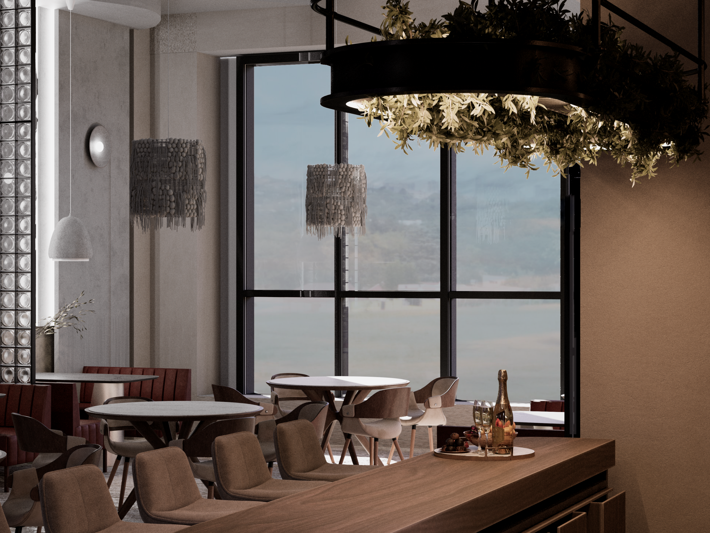 ДИЗАЙН-ПРОЕКТ РЕСТОРАНА — Изображение №14 — Брендинг, 3D на Dprofile