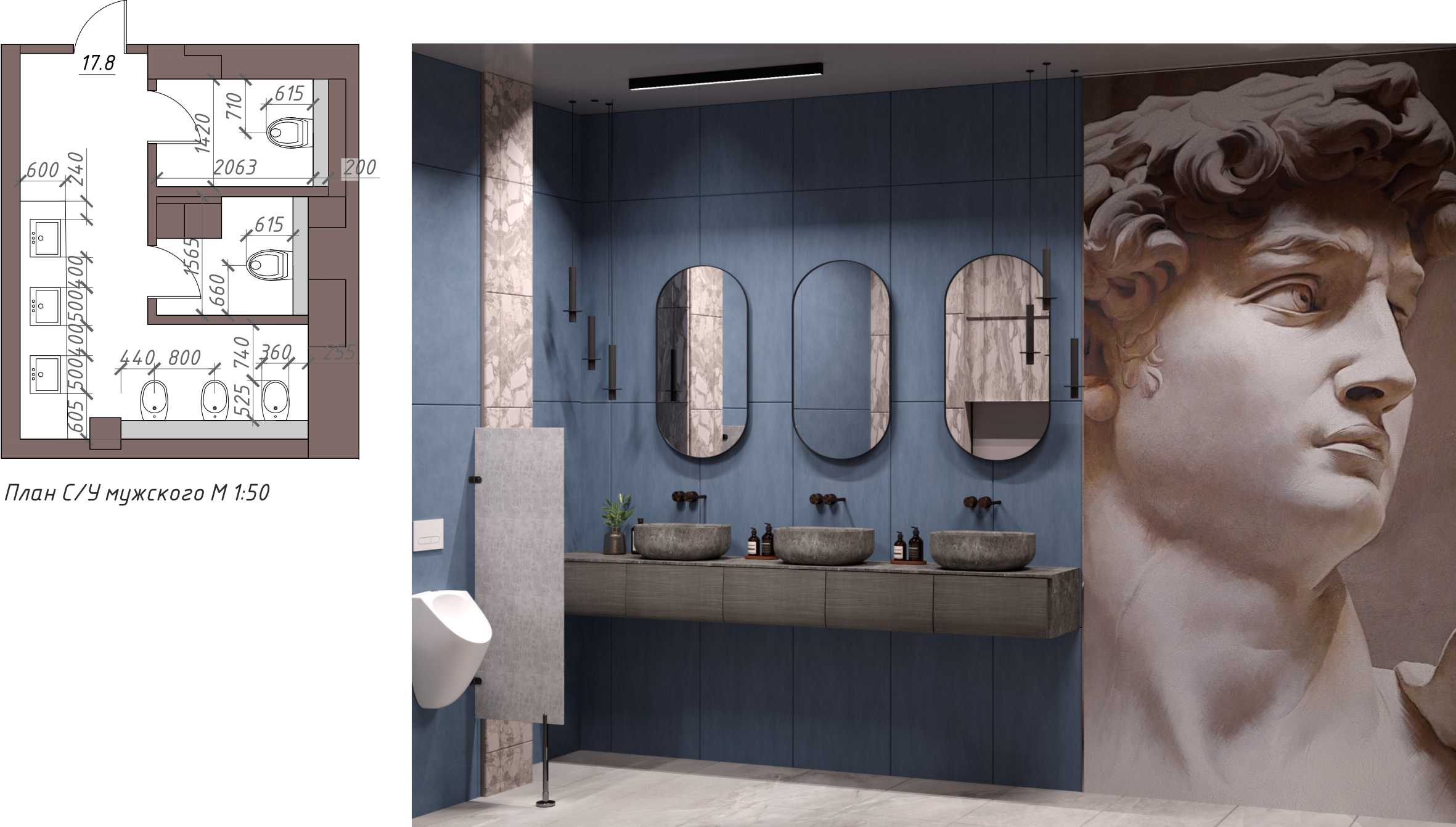 ДИЗАЙН-ПРОЕКТ РЕСТОРАНА — Изображение №56 — Брендинг, 3D на Dprofile