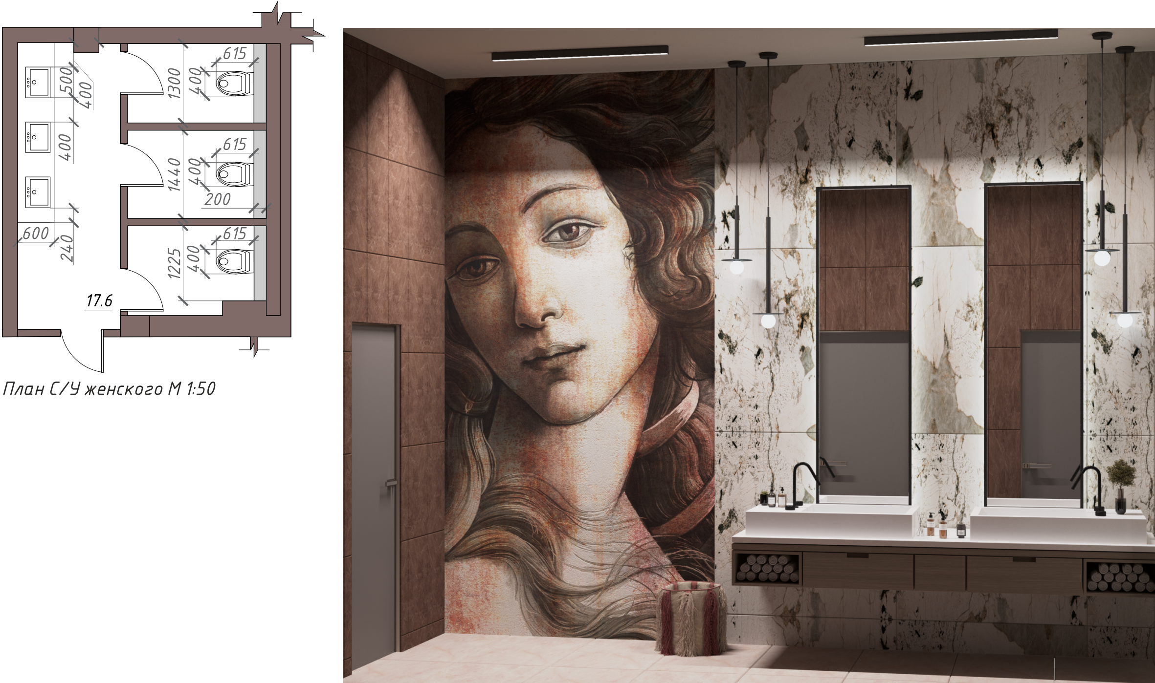 ДИЗАЙН-ПРОЕКТ РЕСТОРАНА — Изображение №57 — Брендинг, 3D на Dprofile