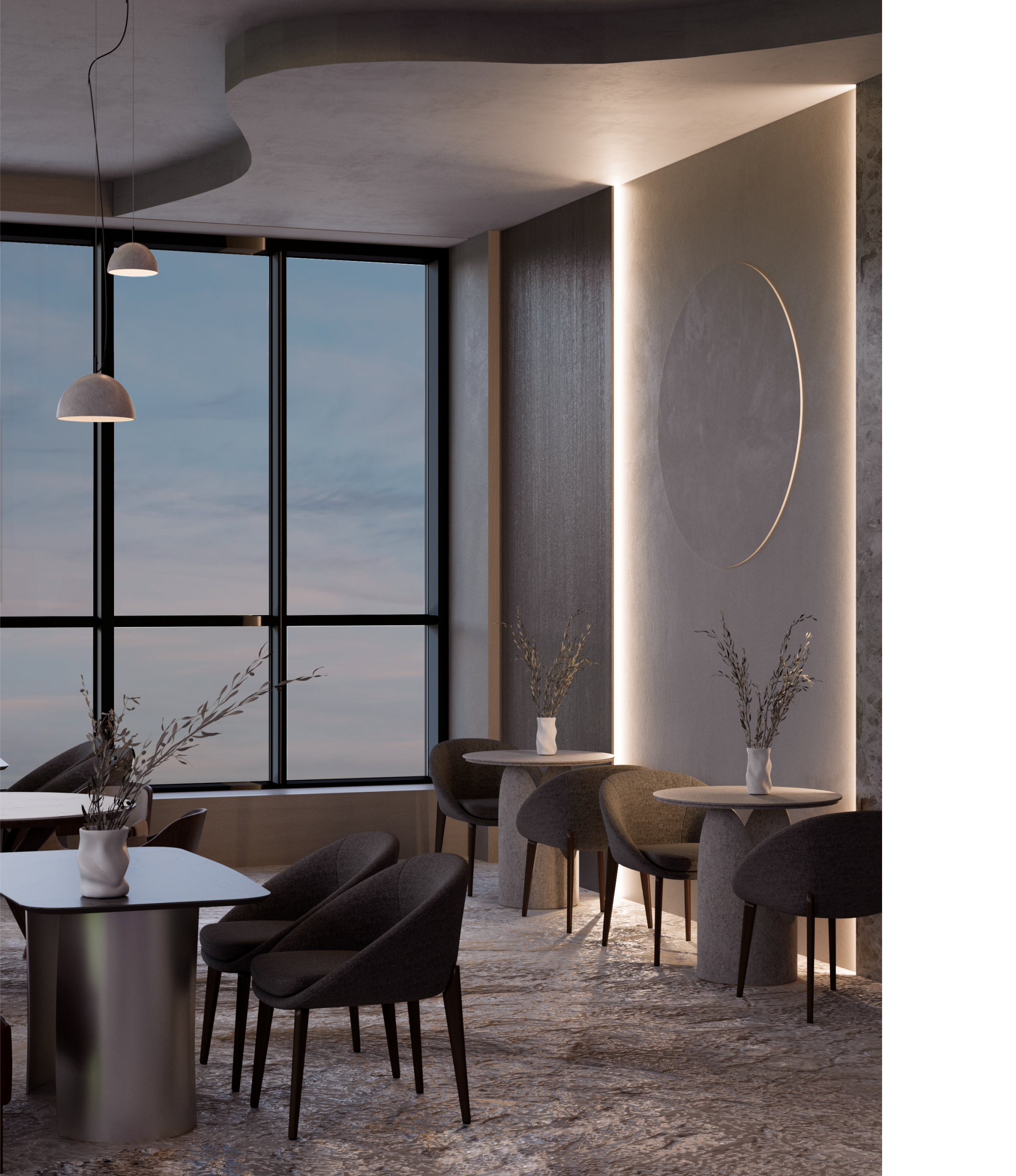 ДИЗАЙН-ПРОЕКТ РЕСТОРАНА — Изображение №11 — Брендинг, 3D на Dprofile