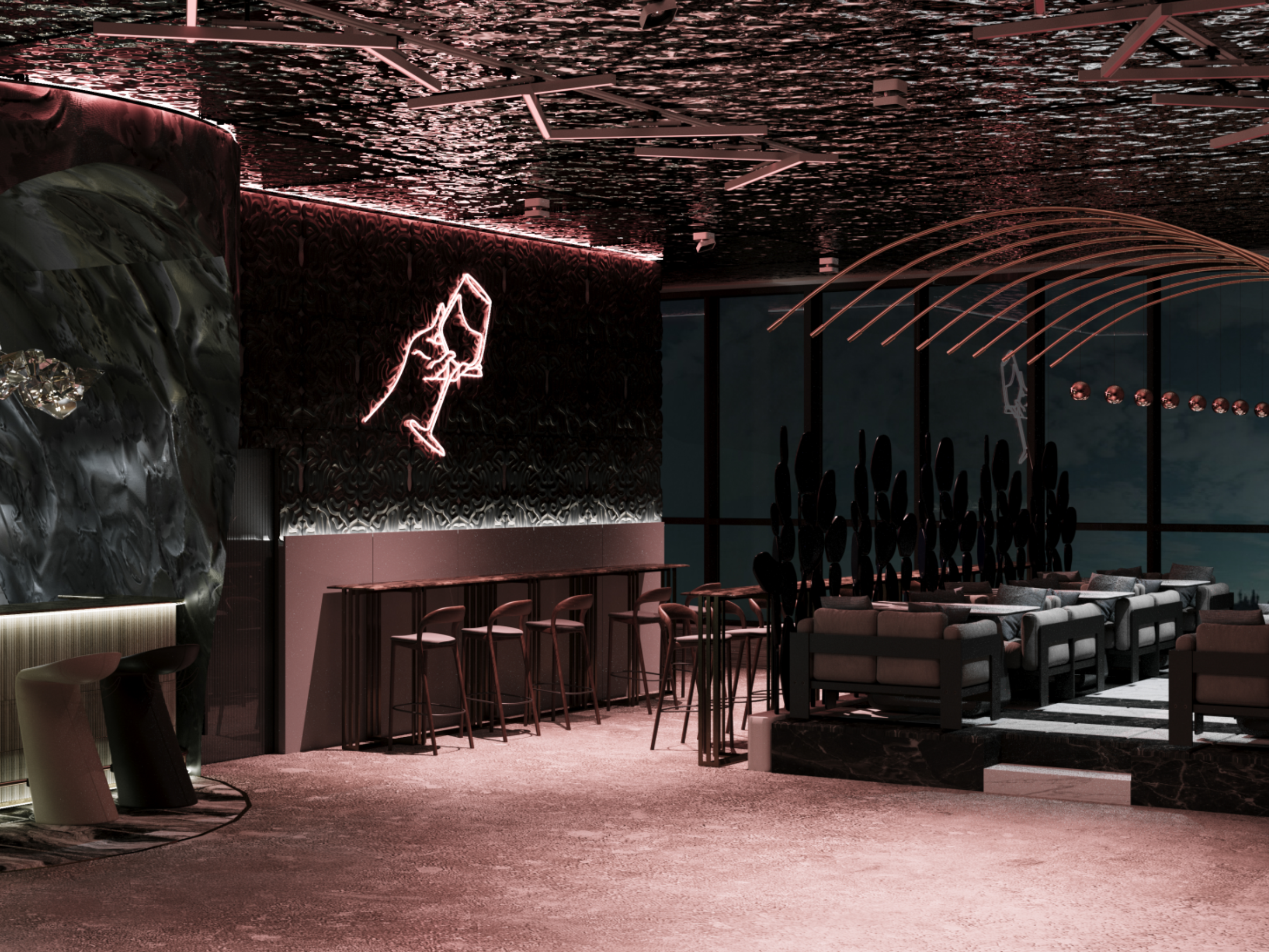 ДИЗАЙН-ПРОЕКТ РЕСТОРАНА — Изображение №16 — Брендинг, 3D на Dprofile