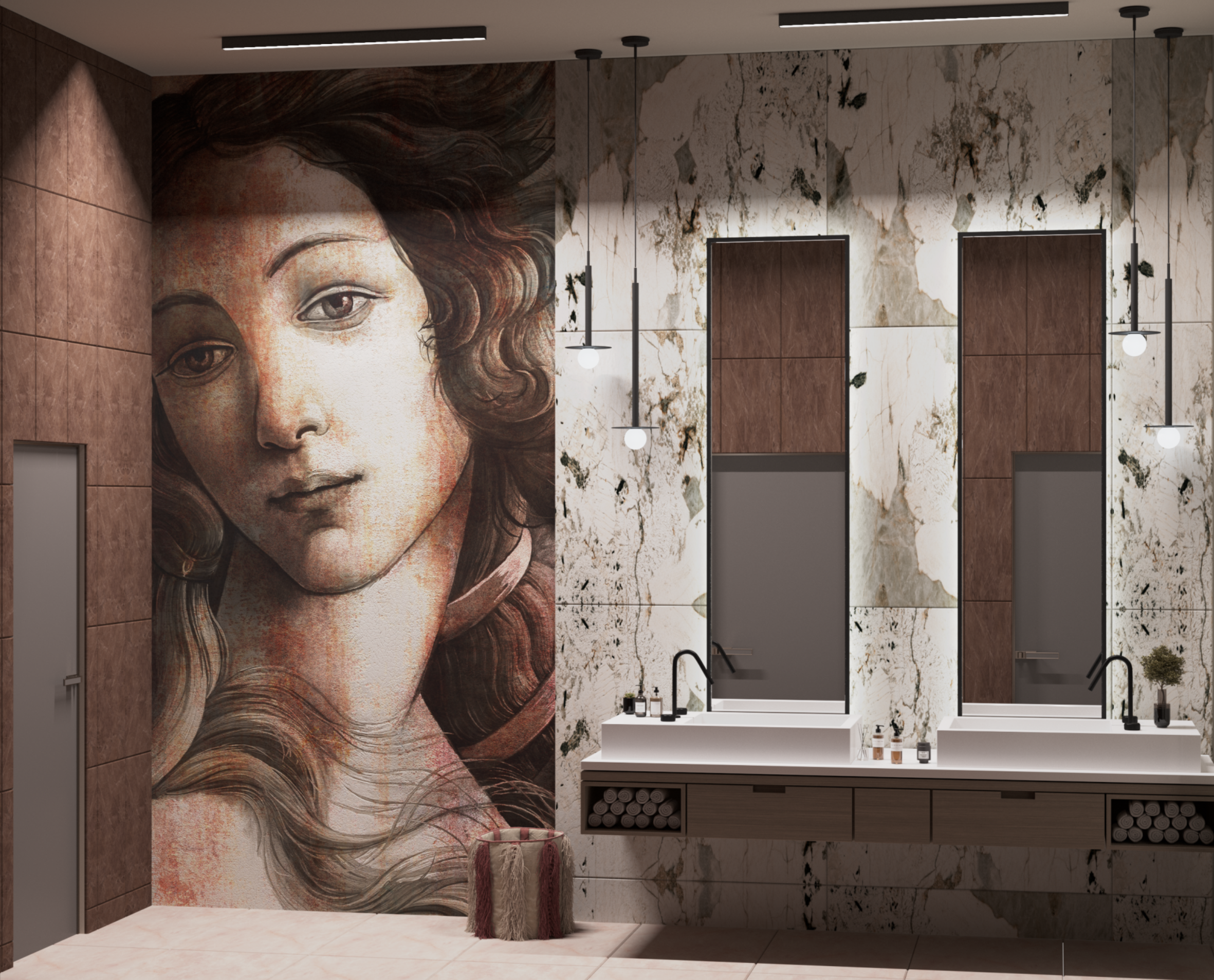 ДИЗАЙН-ПРОЕКТ РЕСТОРАНА — Изображение №6 — Брендинг, 3D на Dprofile