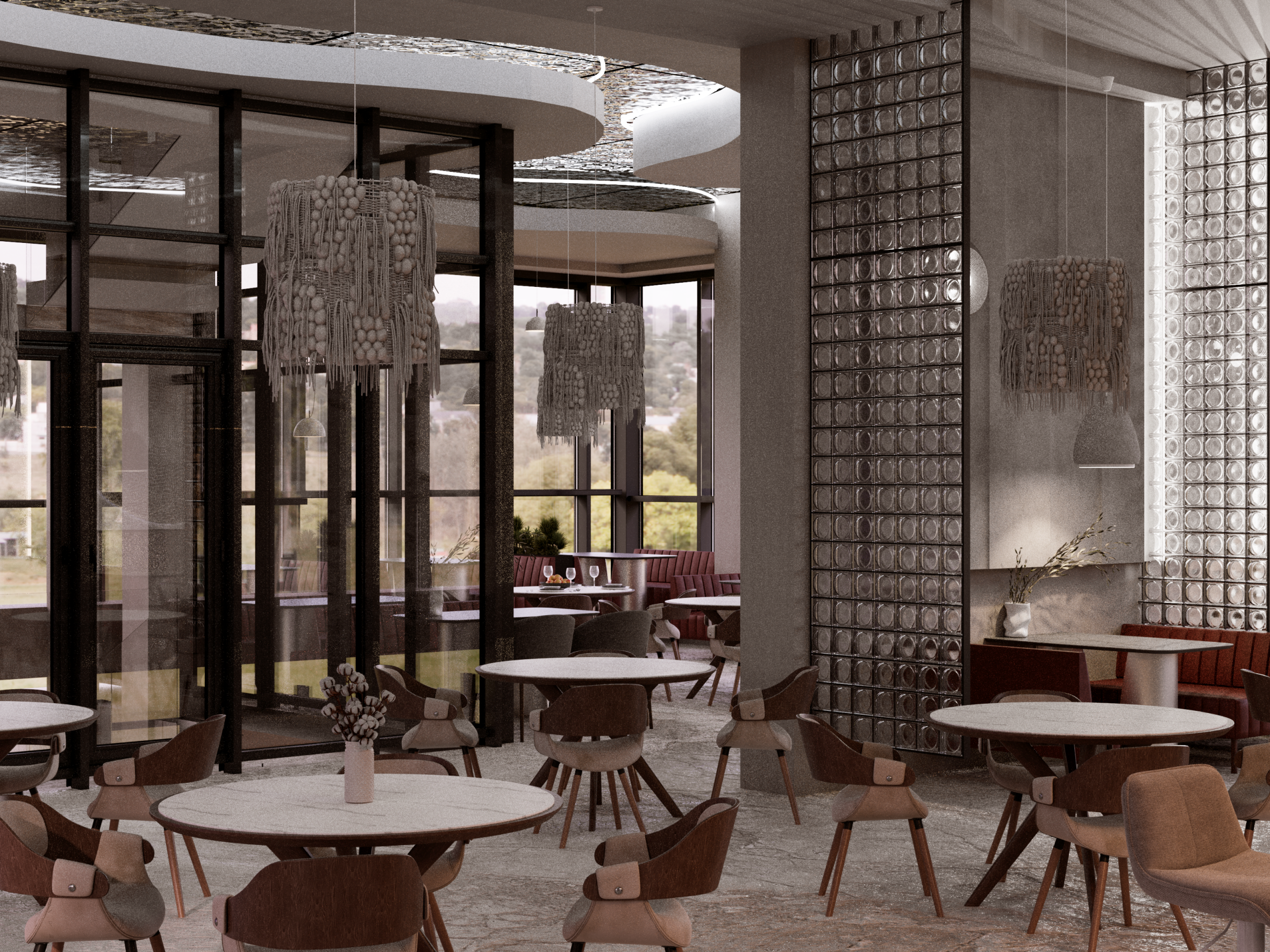 ДИЗАЙН-ПРОЕКТ РЕСТОРАНА — Изображение №12 — Брендинг, 3D на Dprofile