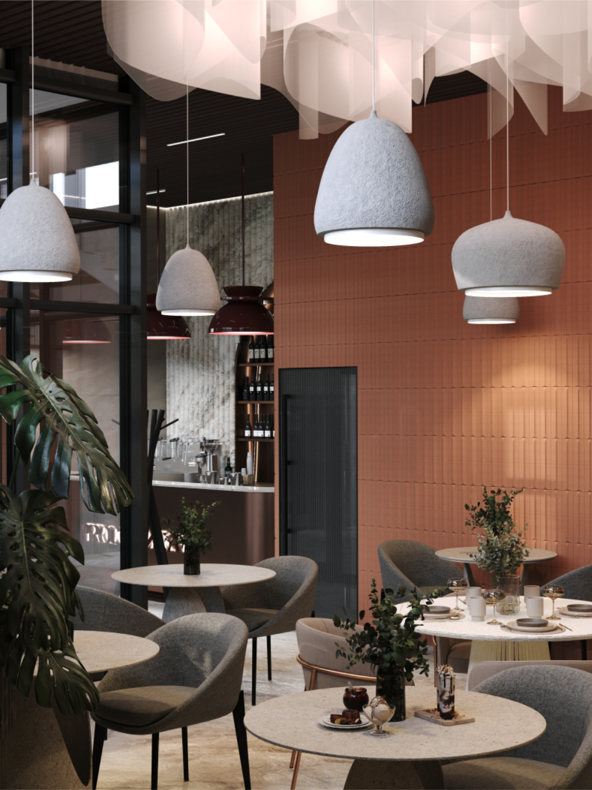 ДИЗАЙН-ПРОЕКТ РЕСТОРАНА — Изображение №5 — Брендинг, 3D на Dprofile