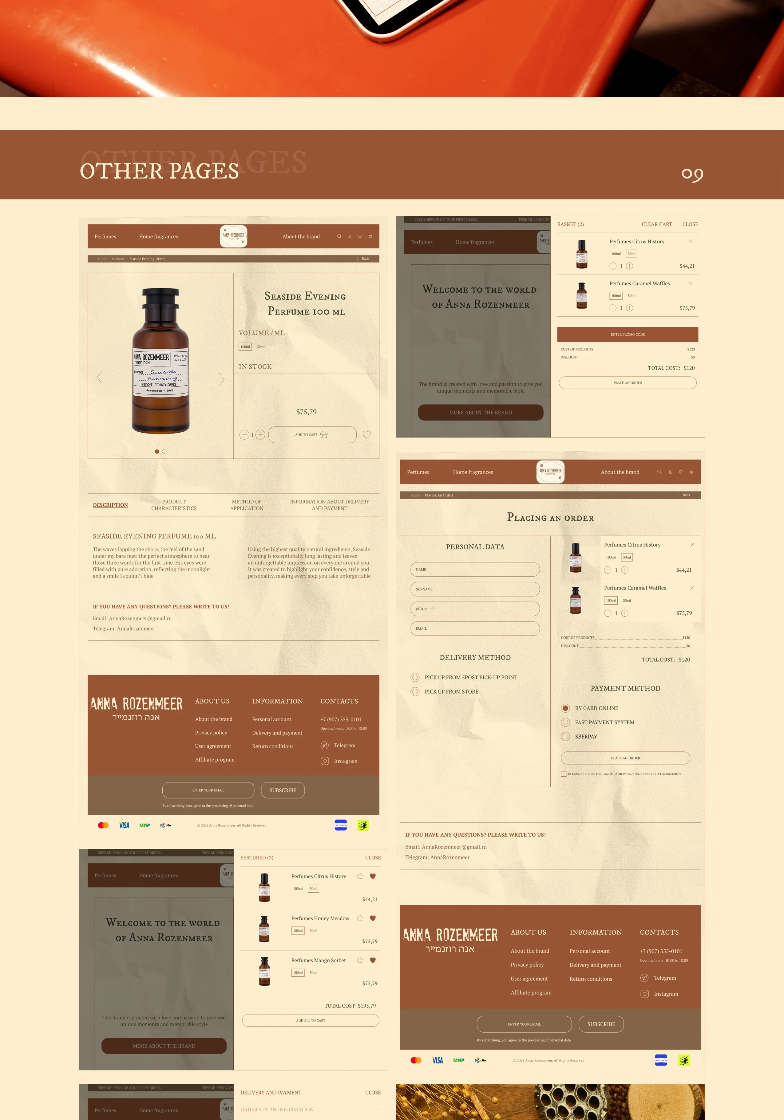 ANNA ROZENMEER | E-COMMERCE — Изображение №8 — Интерфейсы на Dprofile