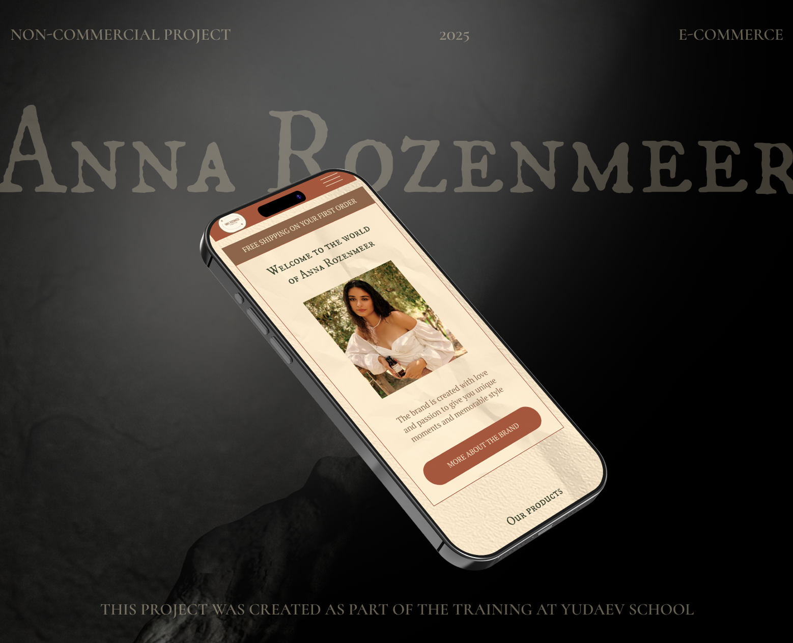 ANNA ROZENMEER | E-COMMERCE — Интерфейсы на Dprofile