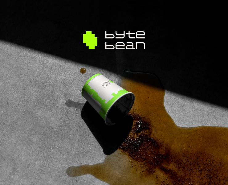 BYTE & BEAN | Фирменный стиль для кофейни — Брендинг на Dprofile