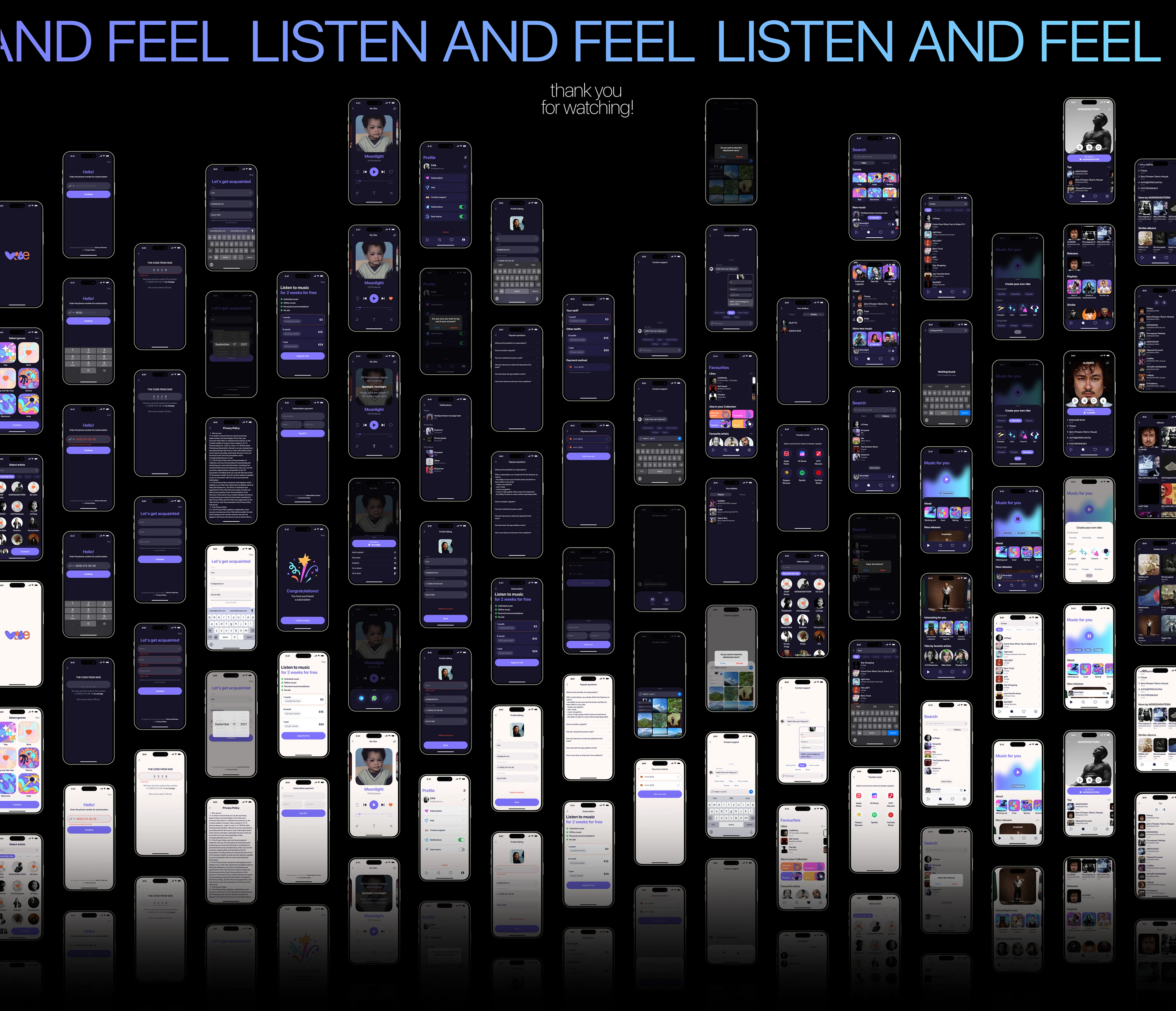 Vibe — Music App — Изображение №19 — Интерфейсы на Dprofile