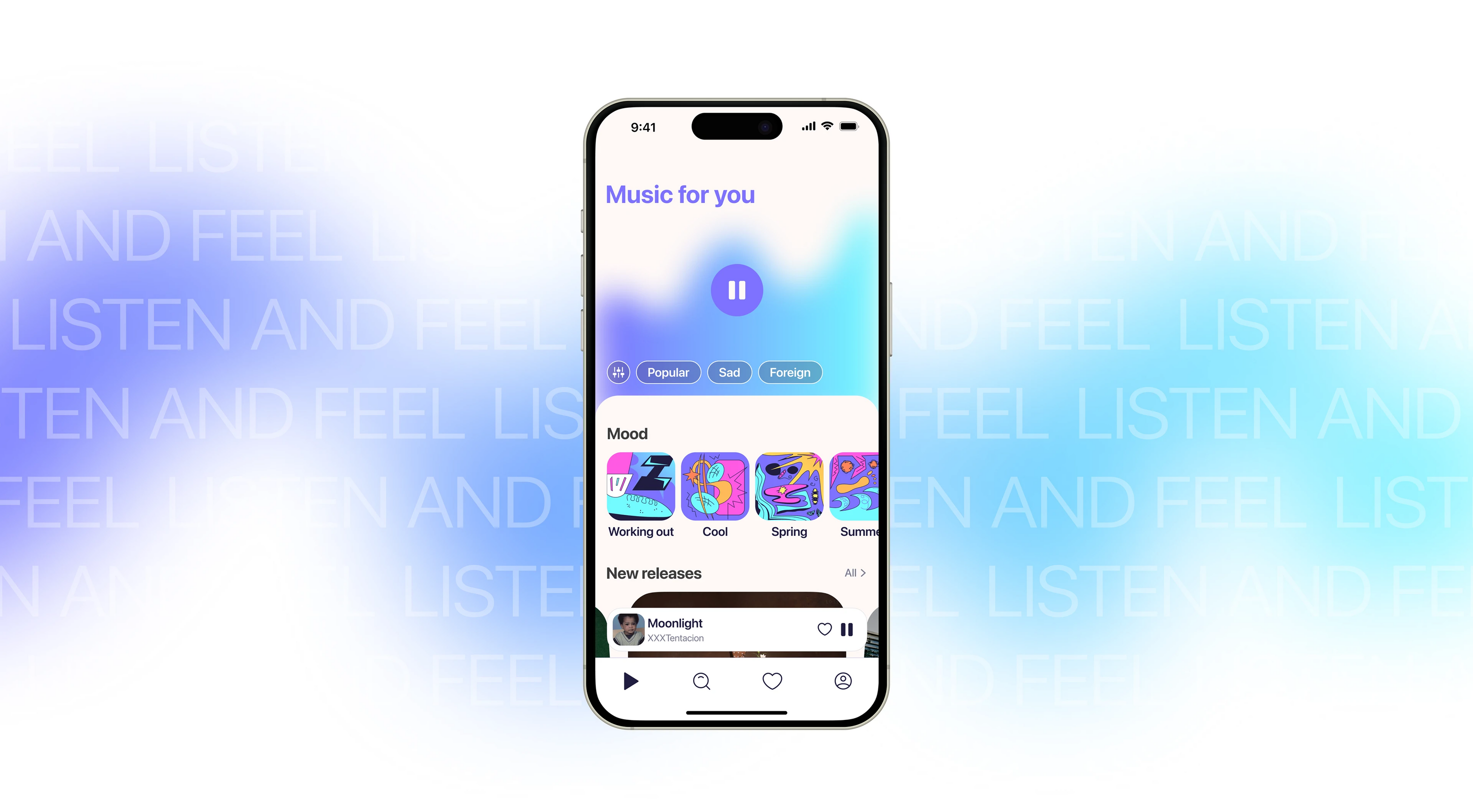 Vibe — Music App — Изображение №5 — Интерфейсы на Dprofile
