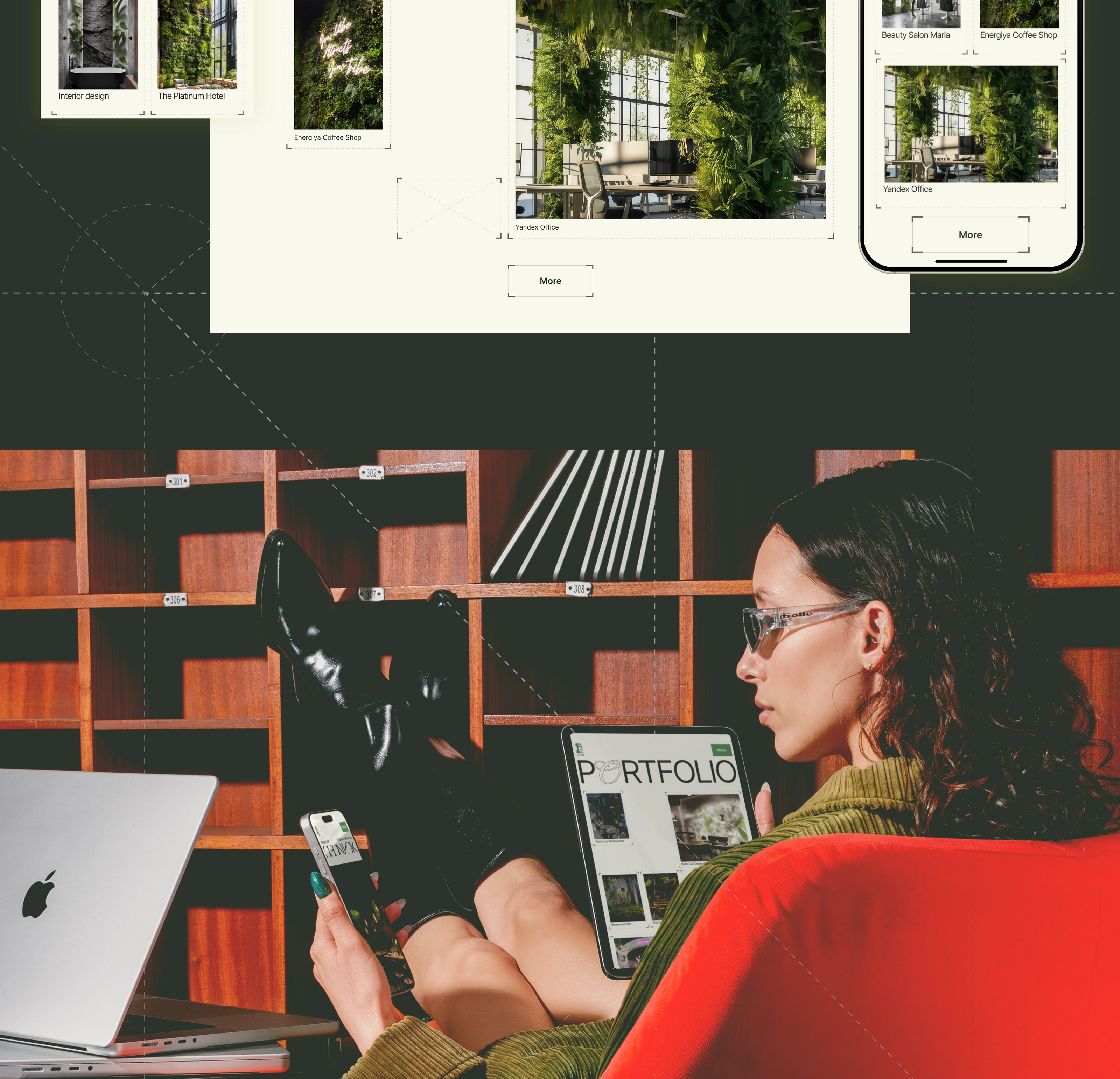 FloraVivus — Landscape Studio | Website — Изображение №11 — Интерфейсы, Брендинг на Dprofile