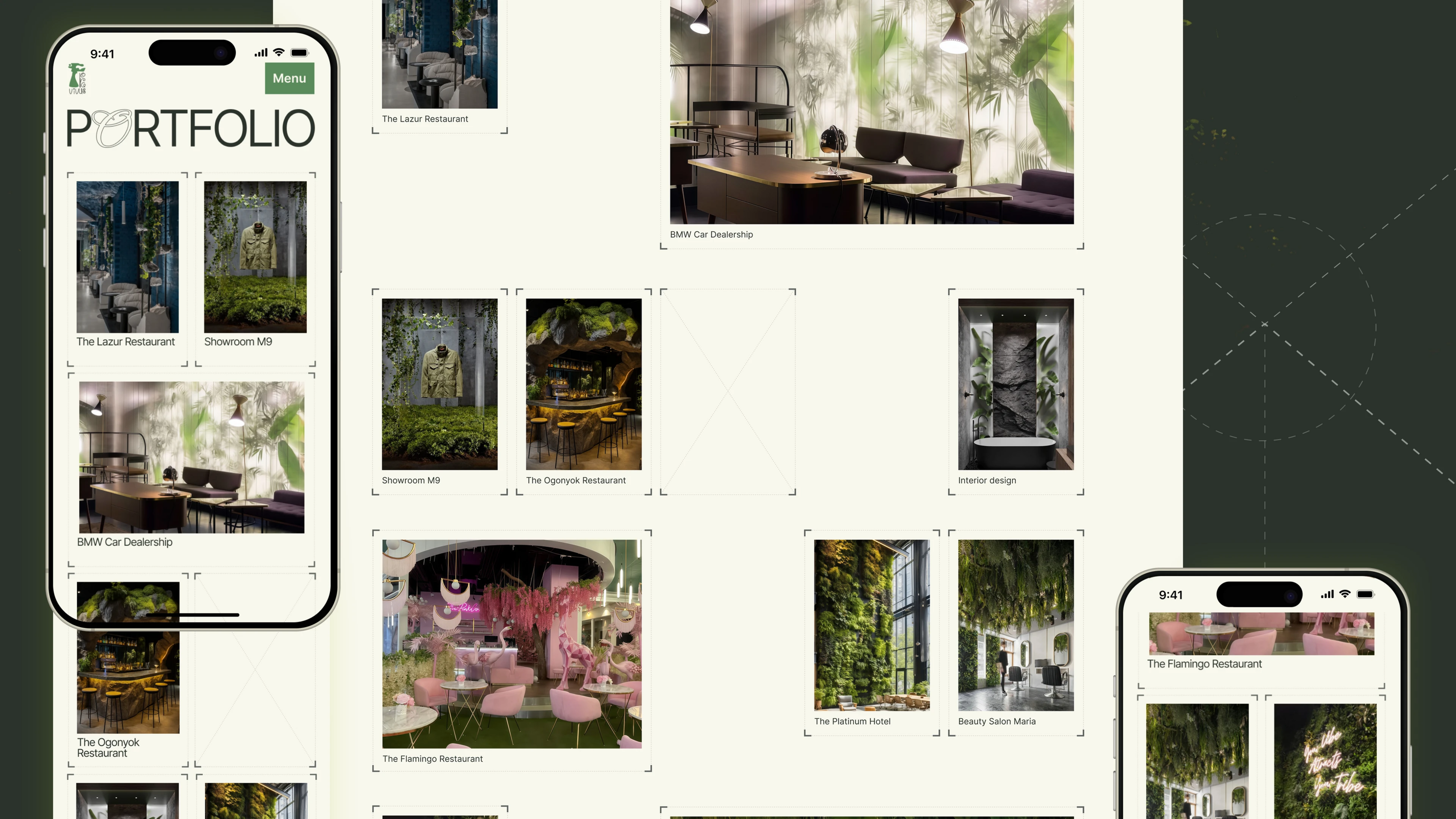 FloraVivus — Landscape Studio | Website — Изображение №10 — Интерфейсы, Брендинг на Dprofile