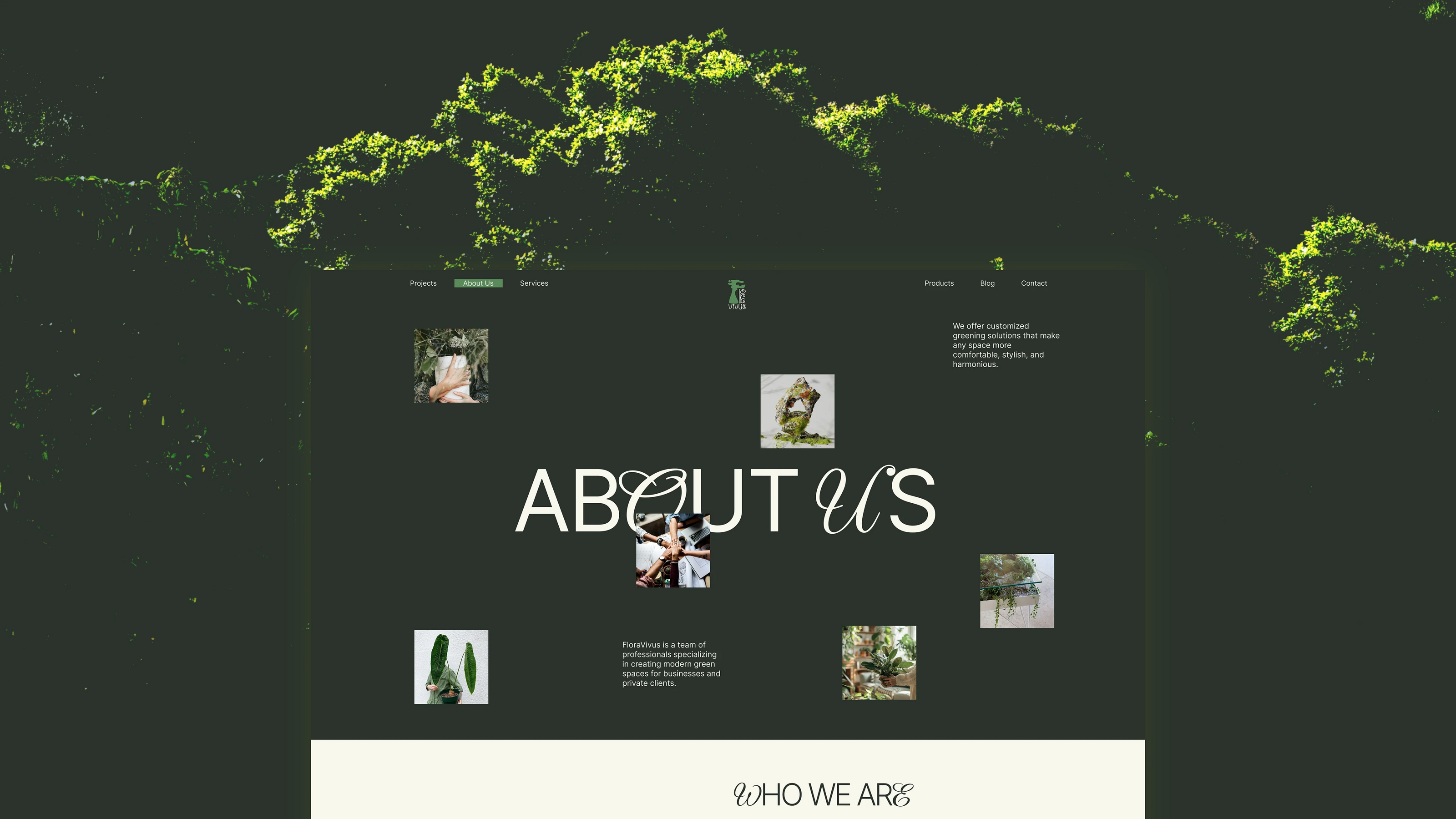 FloraVivus — Landscape Studio | Website — Изображение №18 — Интерфейсы, Брендинг на Dprofile
