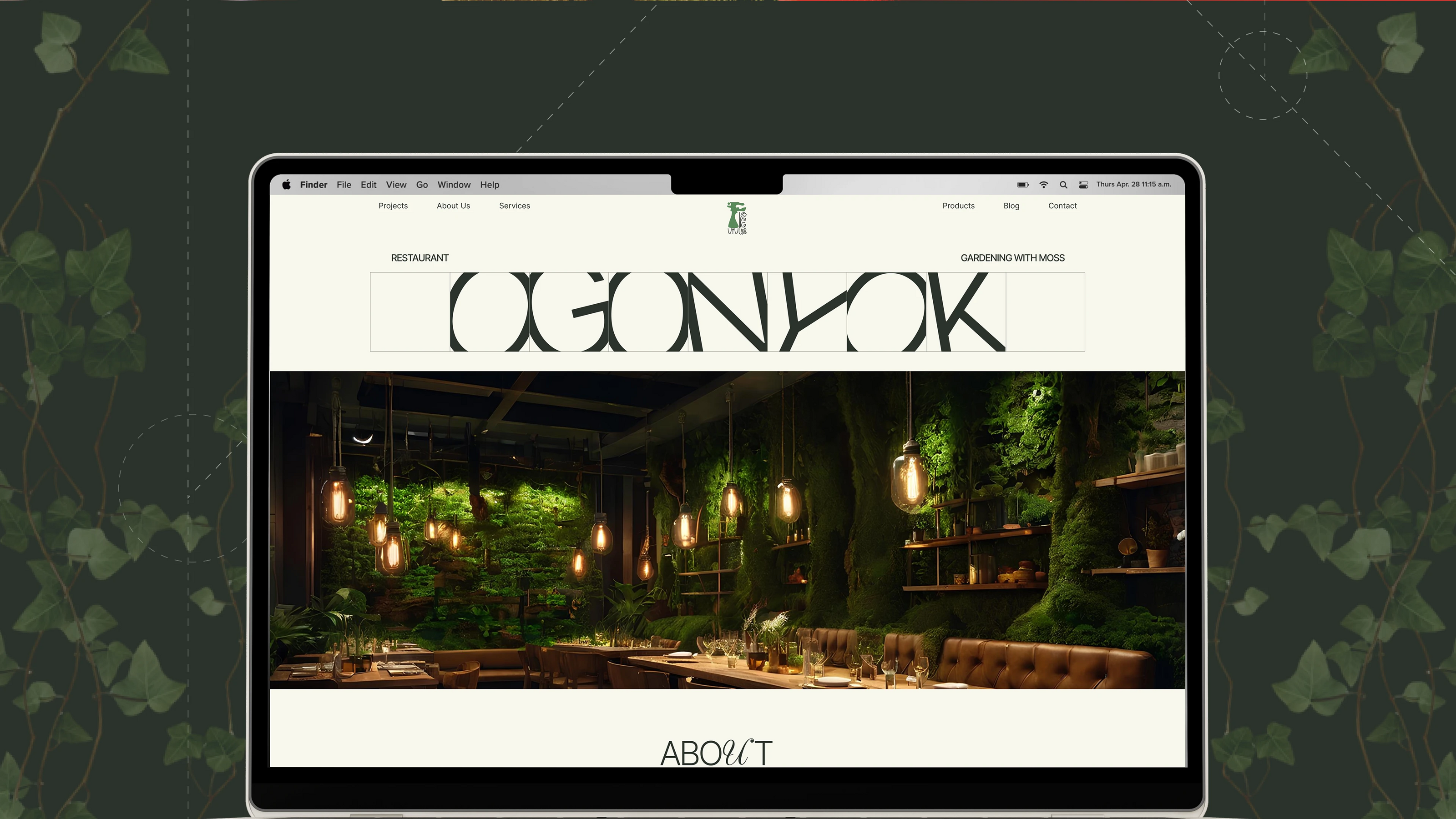 FloraVivus — Landscape Studio | Website — Изображение №12 — Интерфейсы, Брендинг на Dprofile