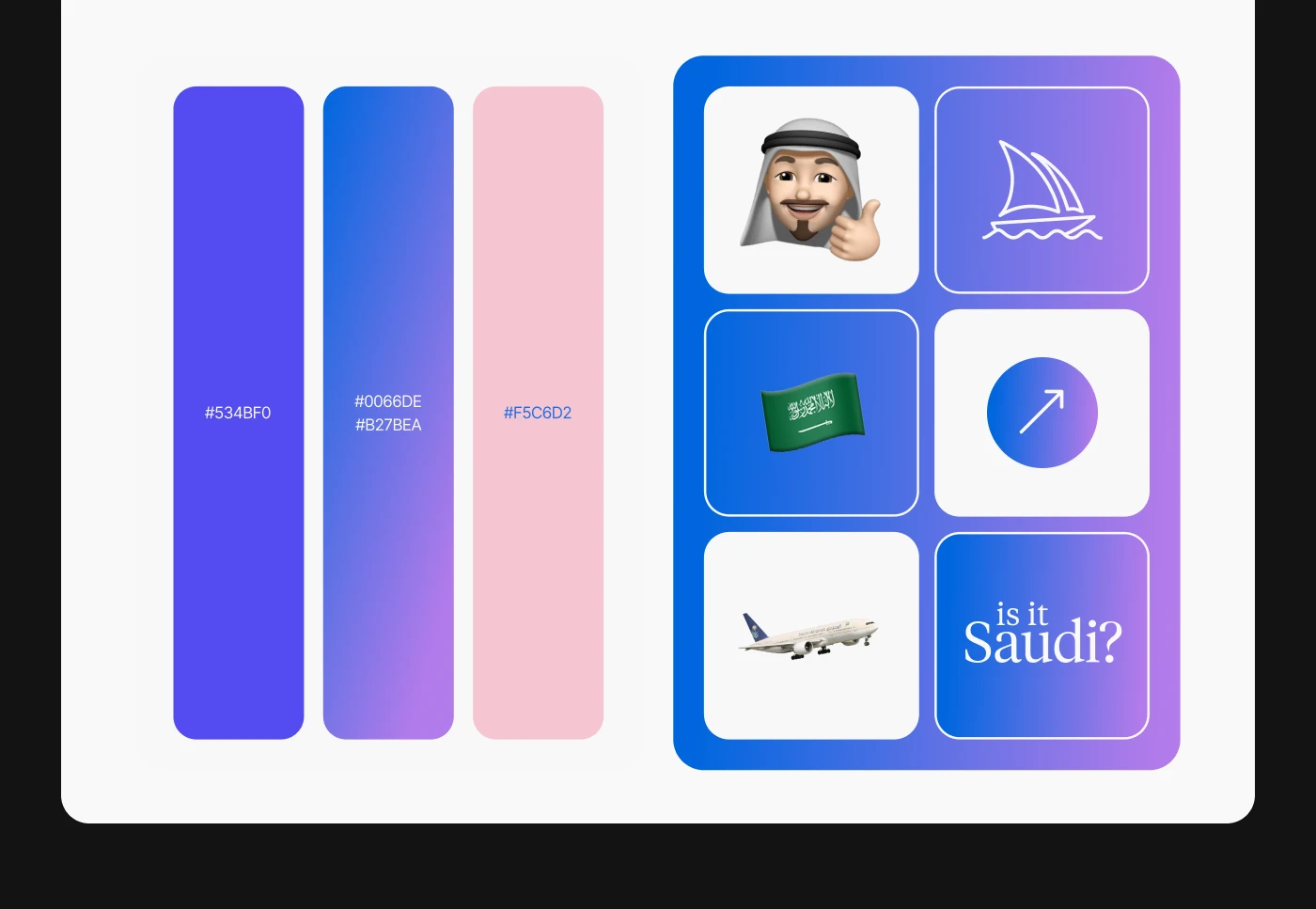 Концепт рекламной кампании для SAUDIA — Изображение №6 — Брендинг, Маркетинг на Dprofile