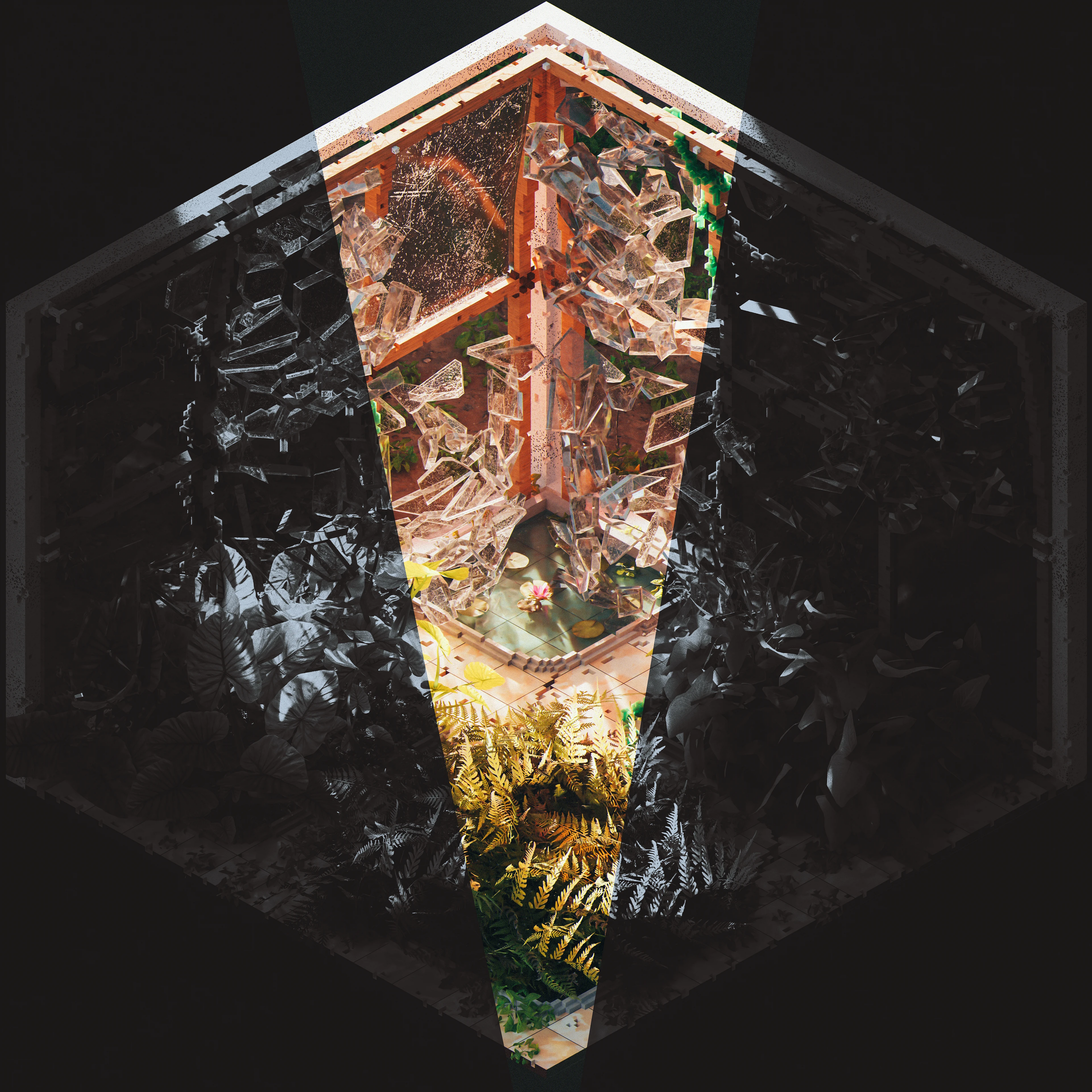 The Greenhouse Cube (Qoob Compilation) — Изображение №6 — Иллюстрация, 3D на Dprofile