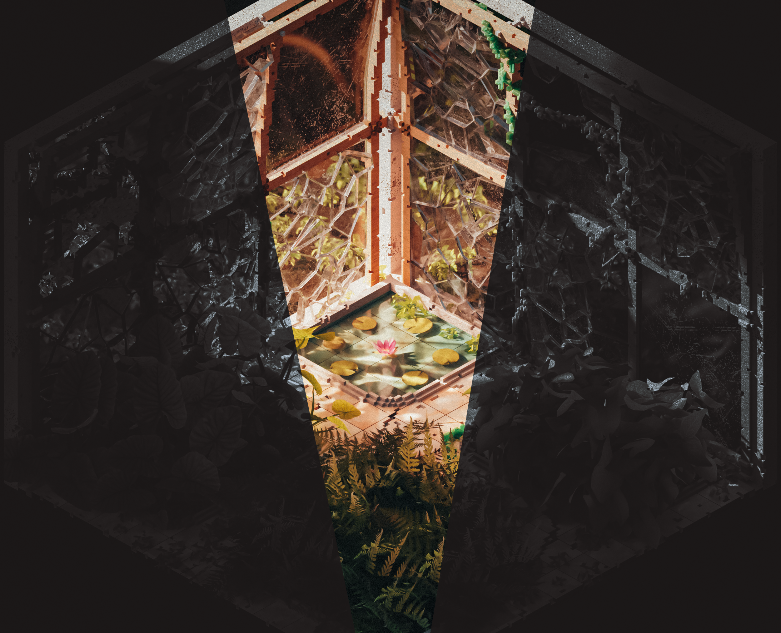 The Greenhouse Cube (Qoob Compilation) — Иллюстрация, 3D на Dprofile