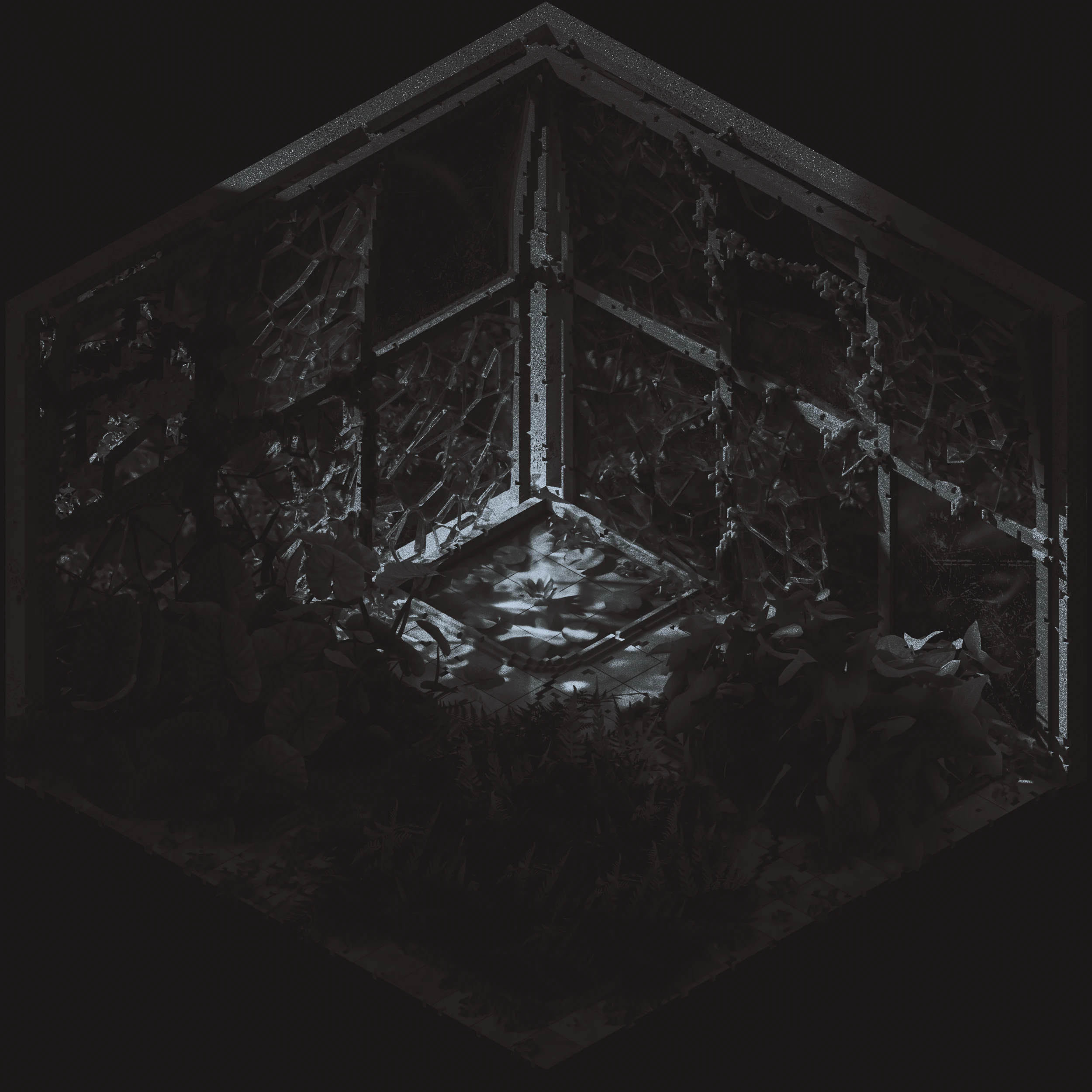 The Greenhouse Cube (Qoob Compilation) — Изображение №2 — Иллюстрация, 3D на Dprofile