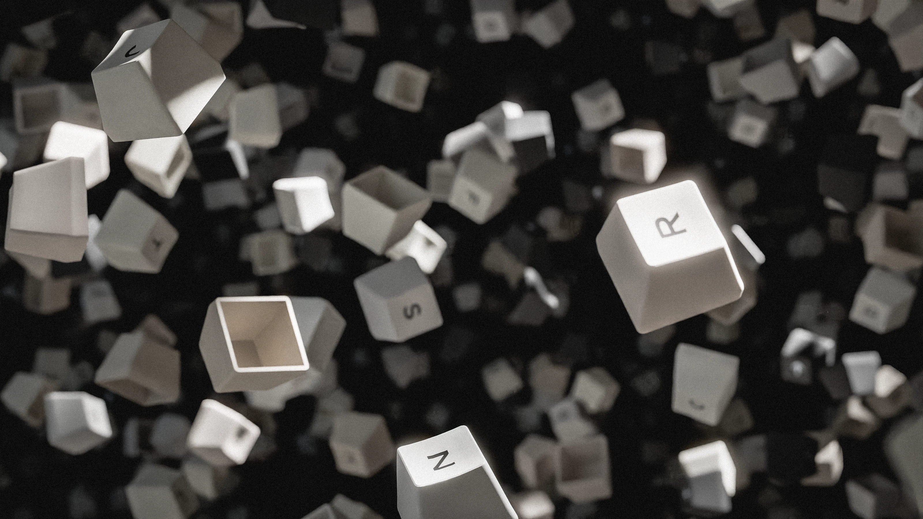 Keycaps "move" — Изображение №1 — 3D, Анимация на Dprofile