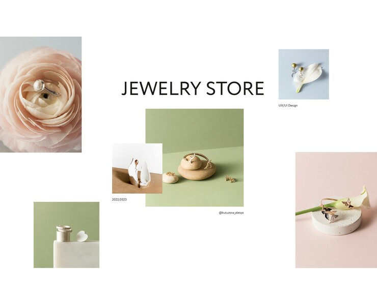 Jewerly store — Интерфейсы на Dprofile