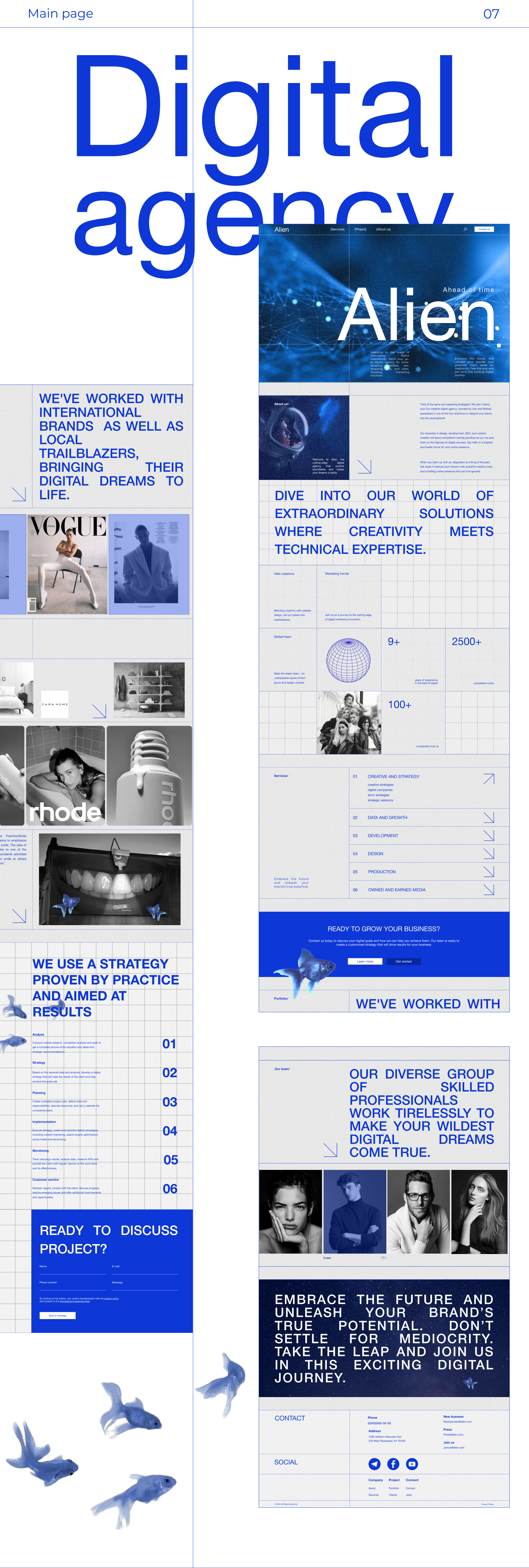 Digital agency Alien — Изображение №6 — Интерфейсы на Dprofile