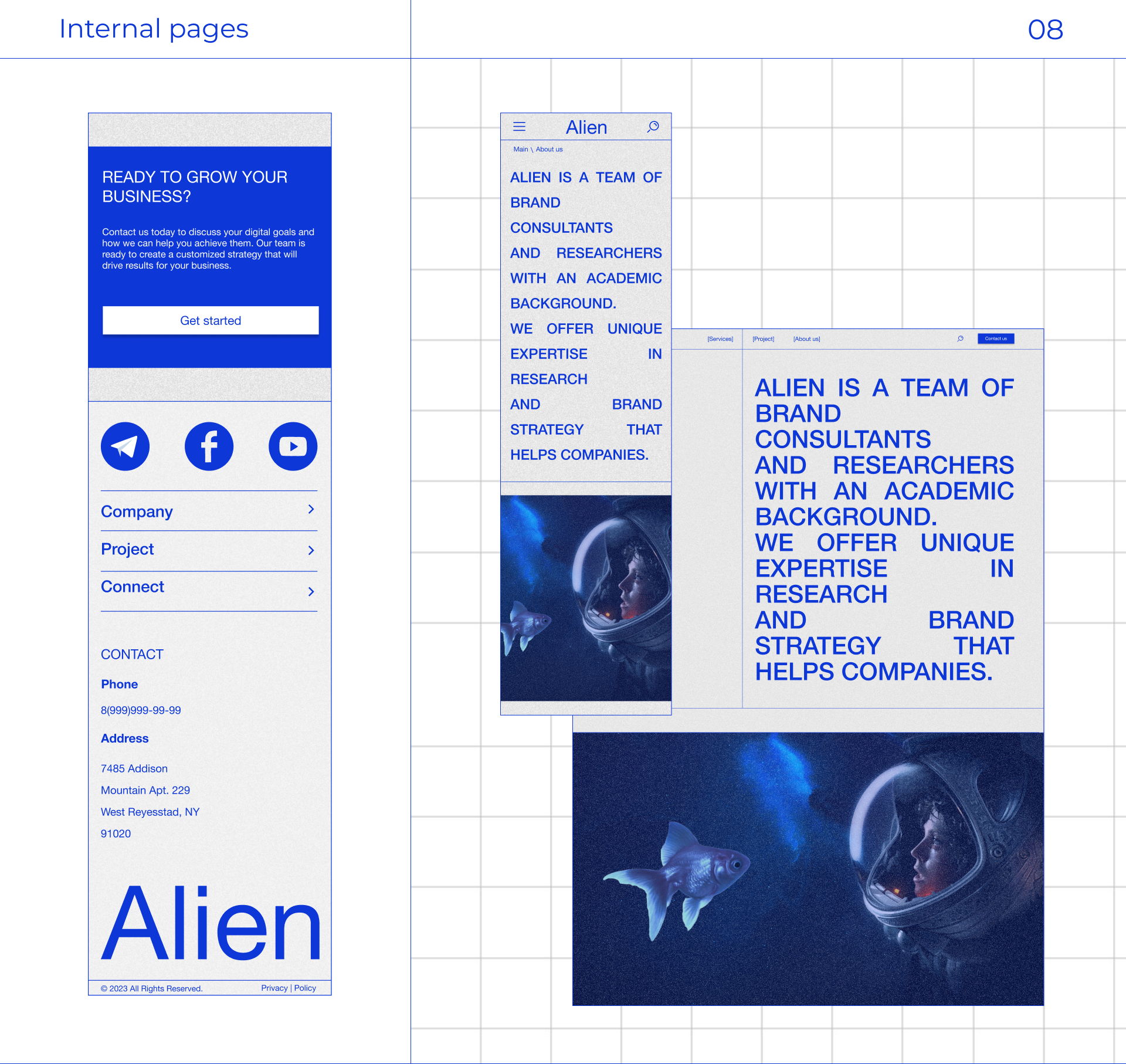 Digital agency Alien — Изображение №8 — Интерфейсы на Dprofile