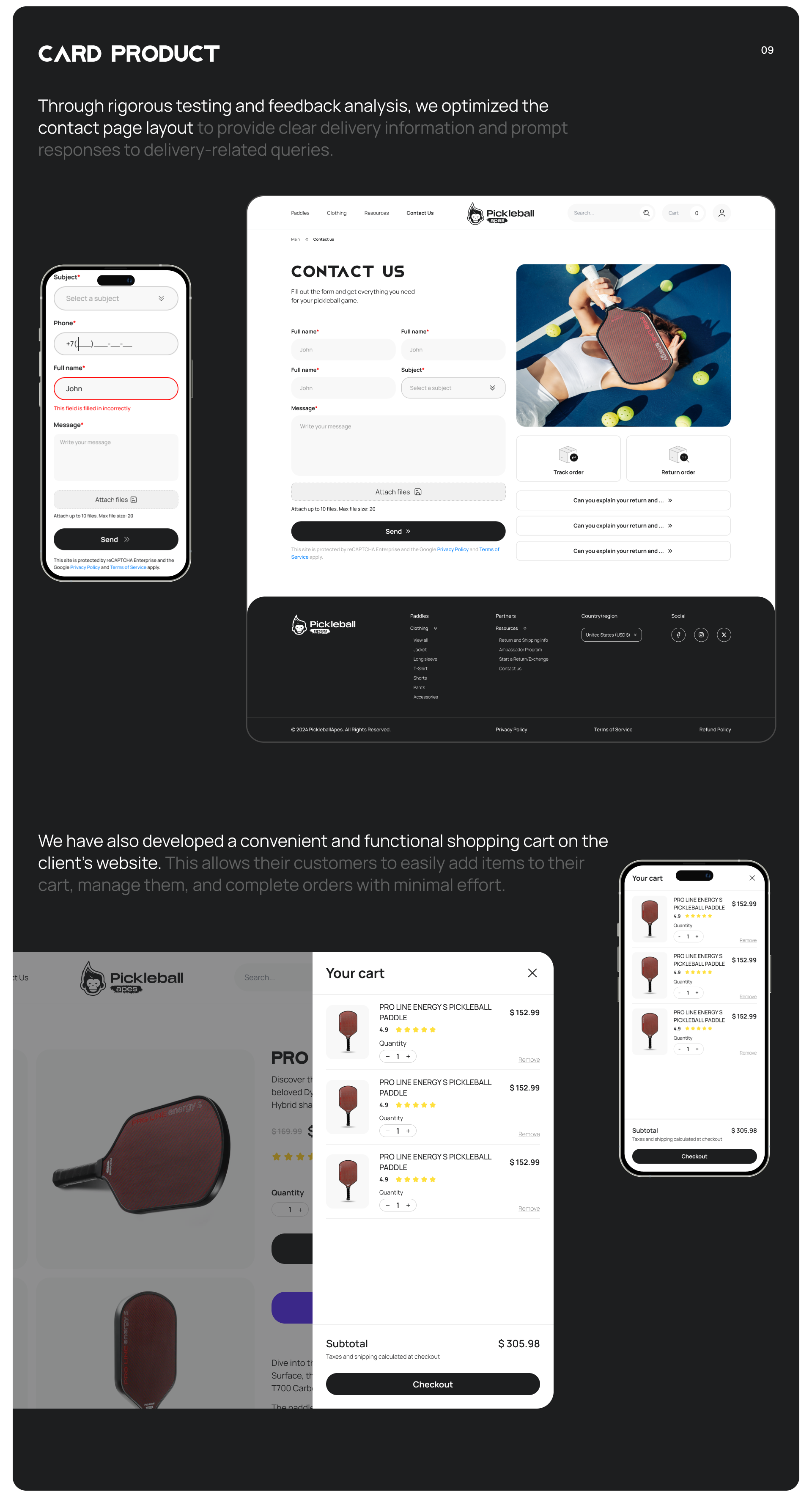 Pickleball APES — Изображение №11 — Интерфейсы, Брендинг на Dprofile