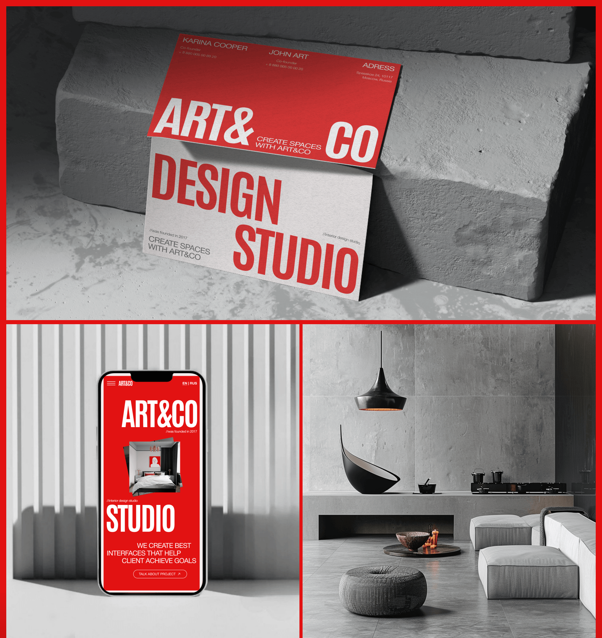 ART&COOPER interior studio — Изображение №3 — Интерфейсы на Dprofile