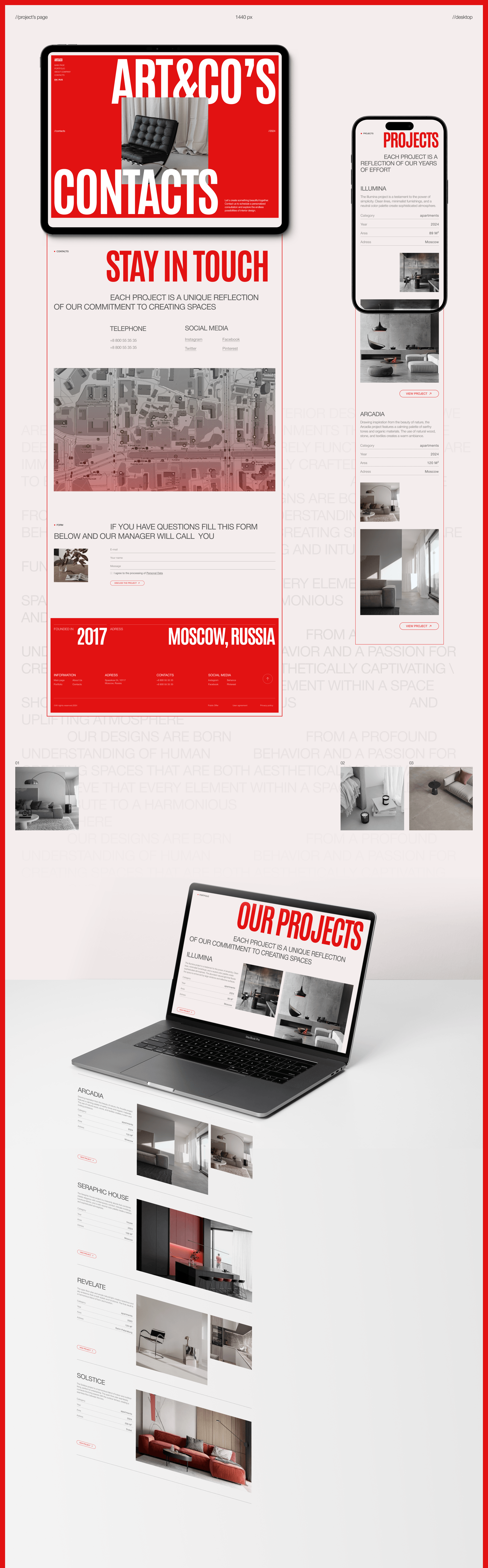 ART&COOPER interior studio — Изображение №10 — Интерфейсы на Dprofile