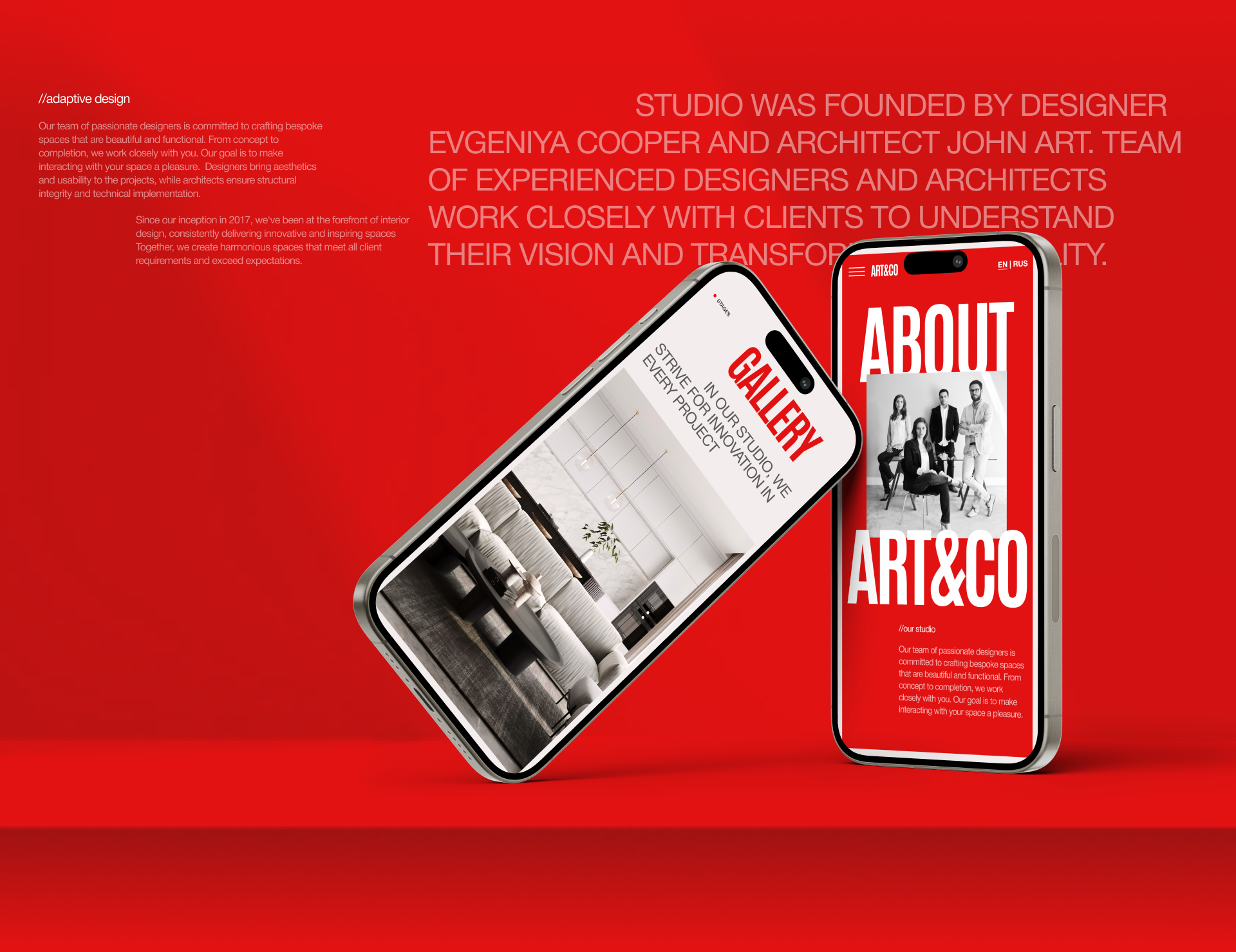 ART&COOPER interior studio — Изображение №7 — Интерфейсы на Dprofile