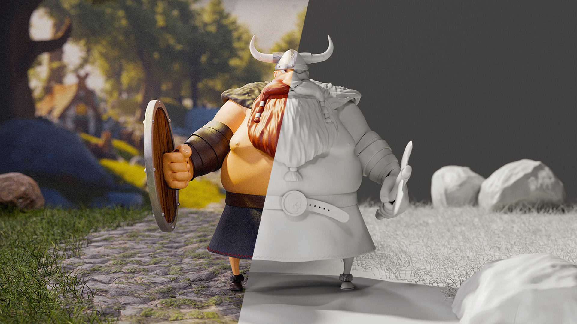 Маскот "Викинг" — Изображение №3 — Брендинг, 3D на Dprofile