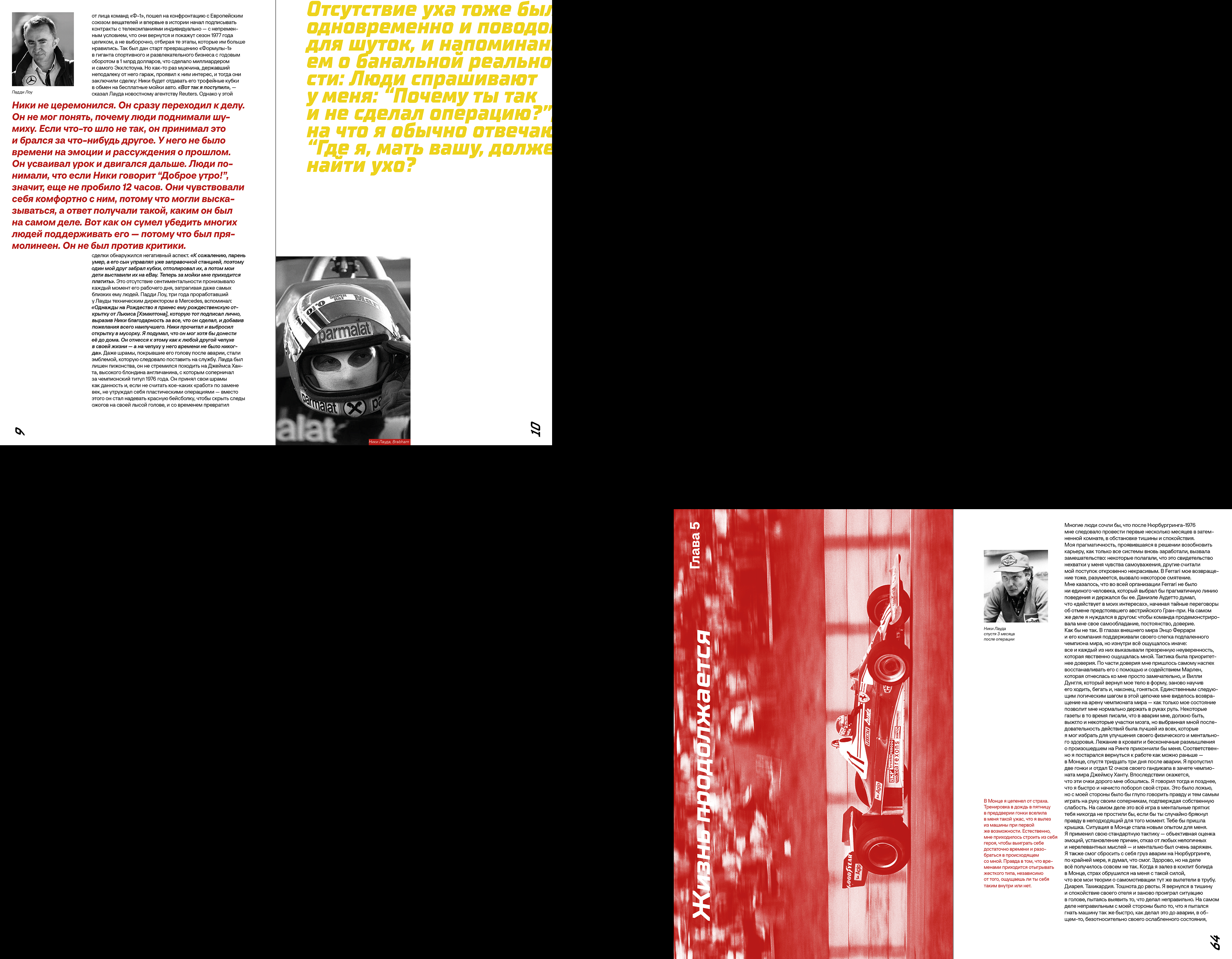 Ники Лауда. В ад и обратно — Изображение №14 — Графика на Dprofile