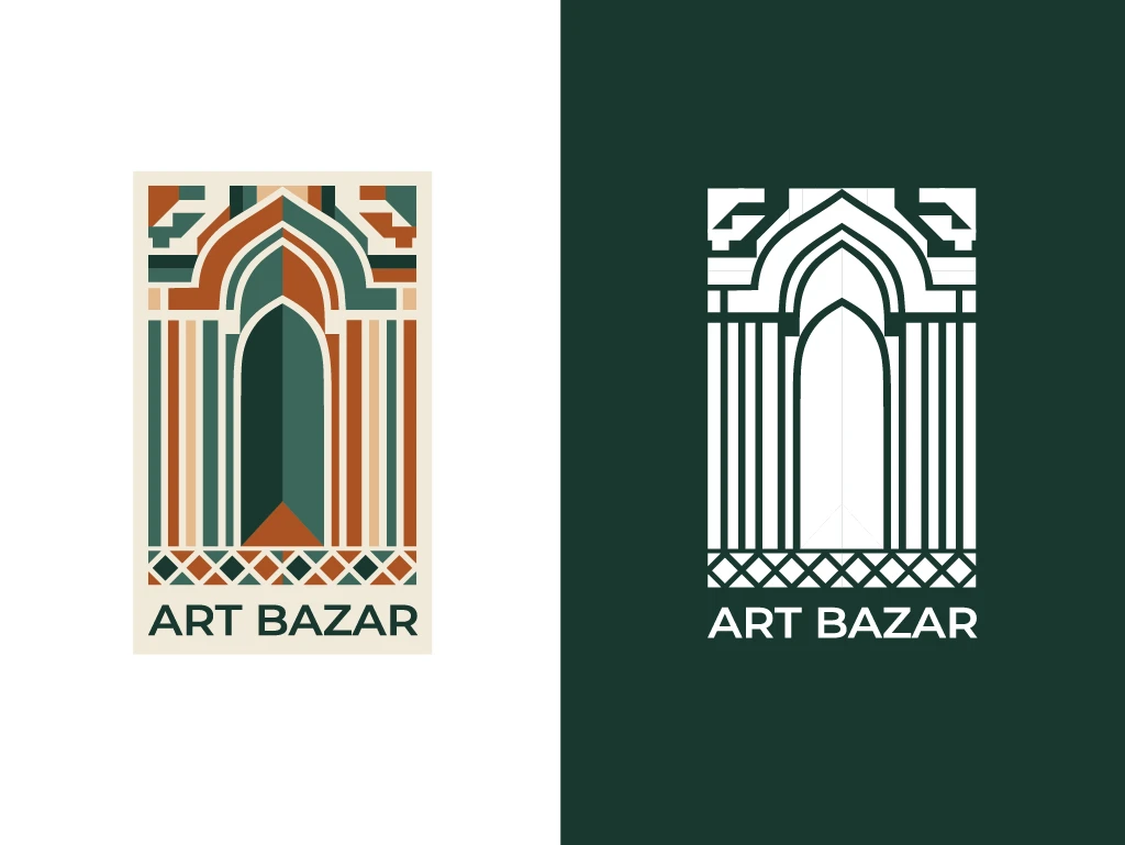 ART BAZAR | АЙДЕНТИКА | LOGO DESIGN — Изображение №2 — Брендинг на Dprofile