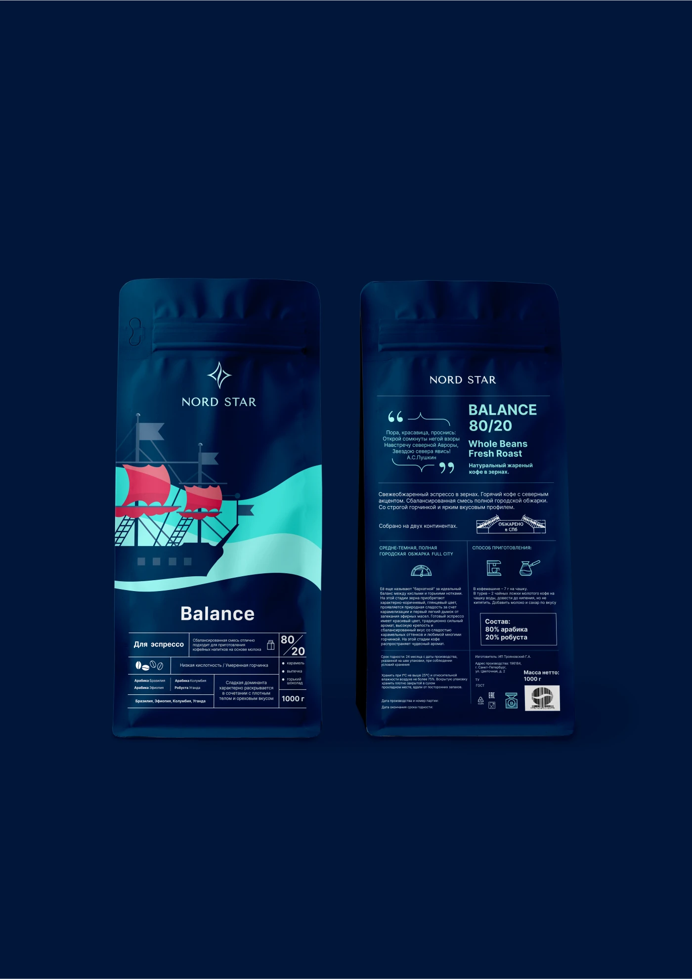 Nord Star Coffee — Изображение №20 — Брендинг, Иллюстрация на Dprofile