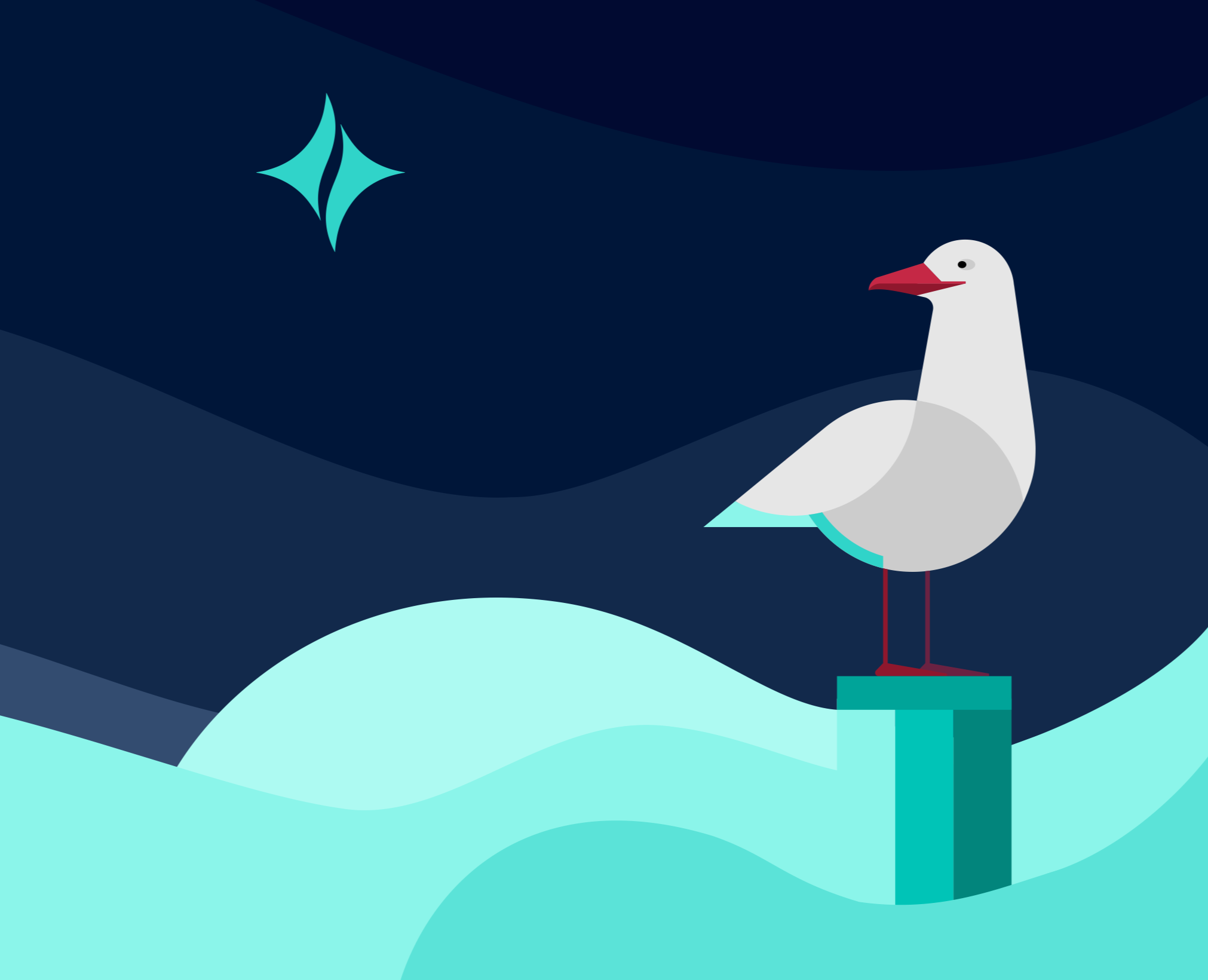 Nord Star Coffee — Брендинг, Иллюстрация на Dprofile