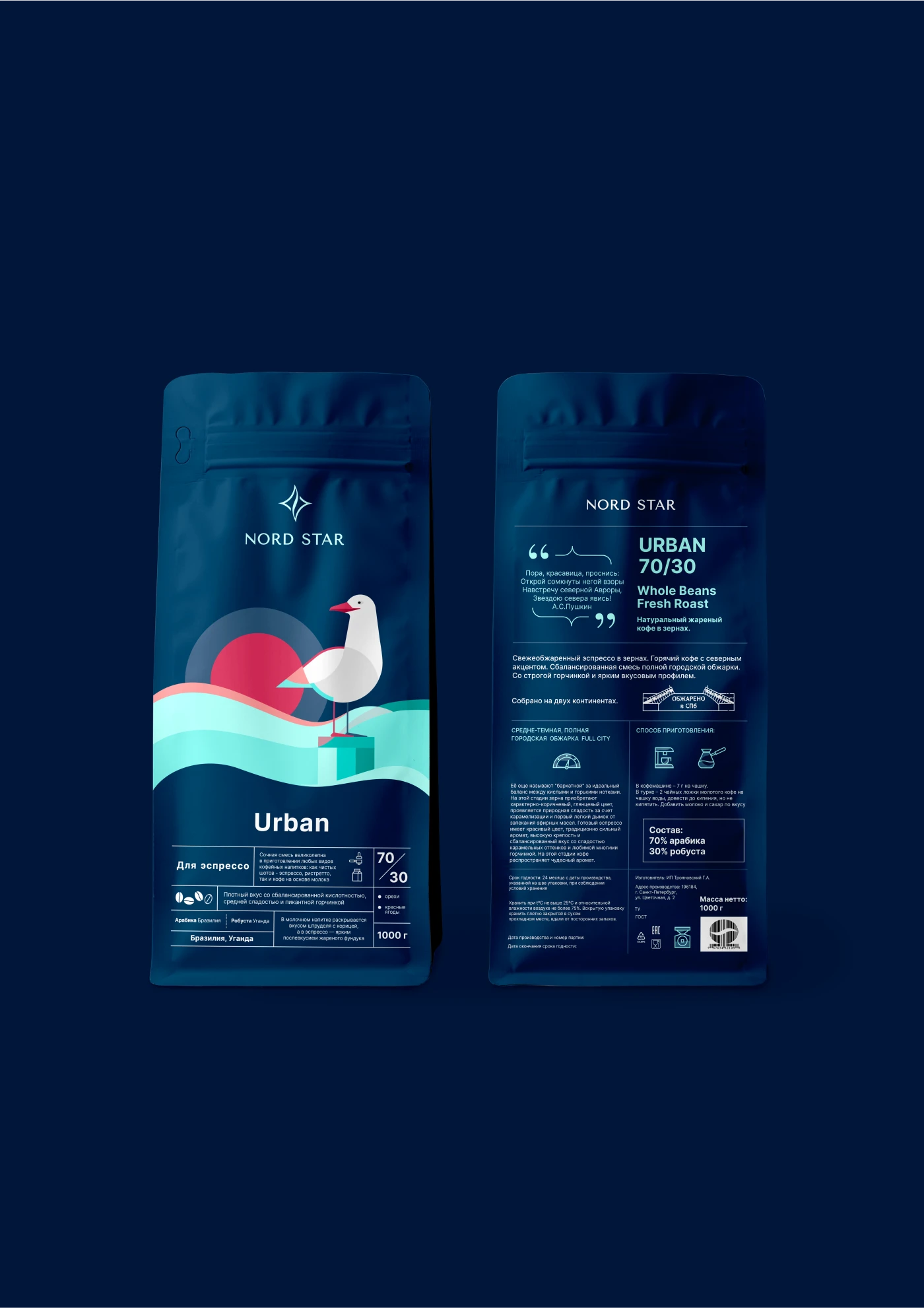 Nord Star Coffee — Изображение №16 — Брендинг, Иллюстрация на Dprofile