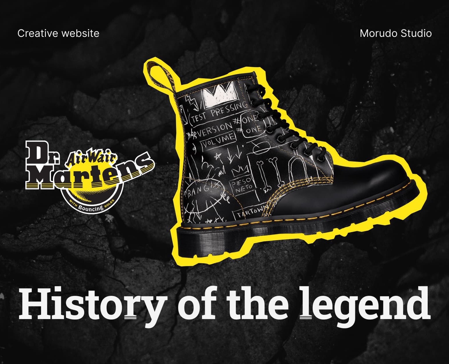 Creative Website | History of the Legend на Dprofile