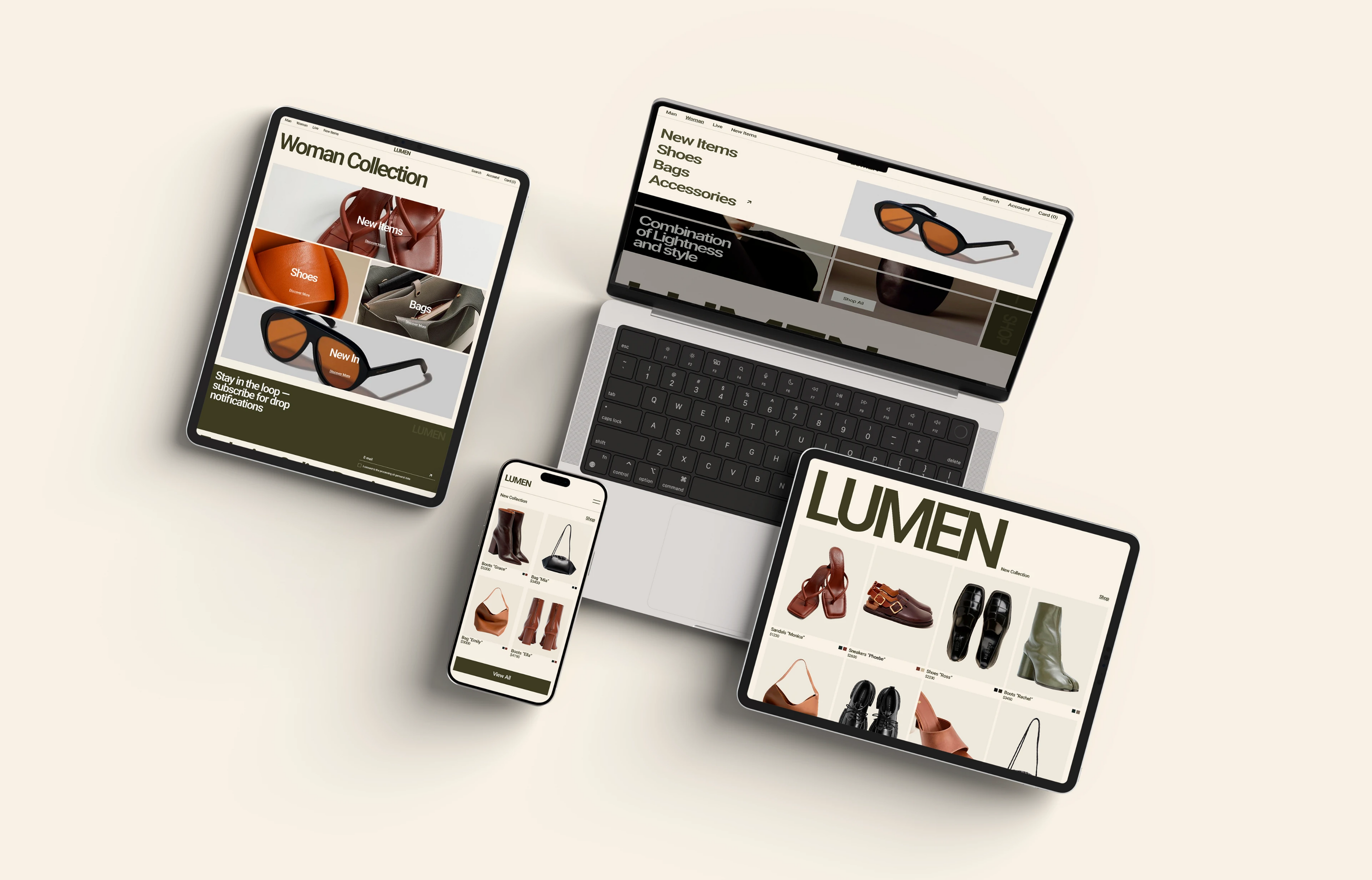 LUMEN/Online store/Website/Интернет-магазин обуви — Изображение №6 — Интерфейсы на Dprofile