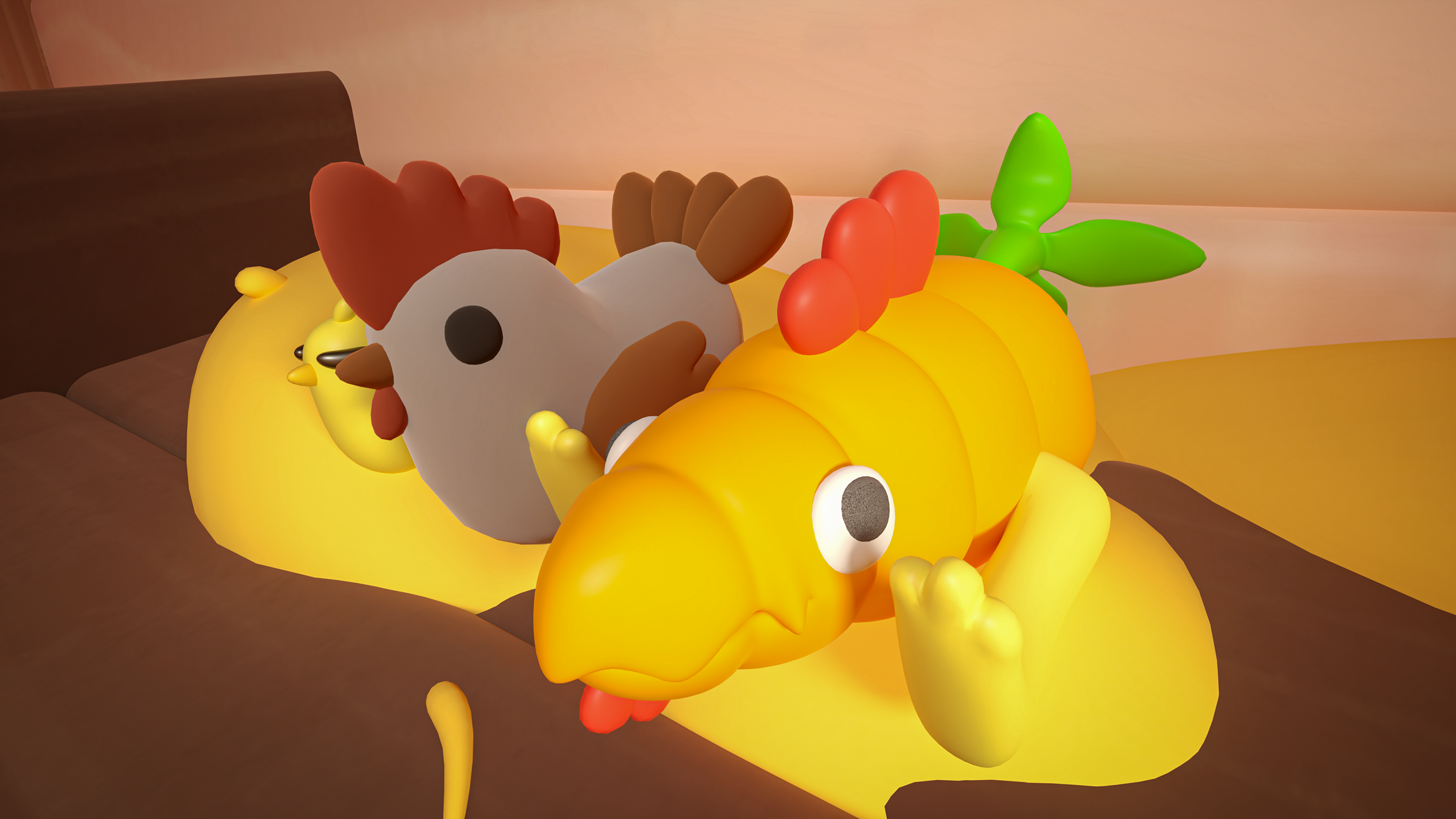 Разработка персонажей и локаций для VR игры — Изображение №10 — Интерфейсы, Иллюстрация на Dprofile