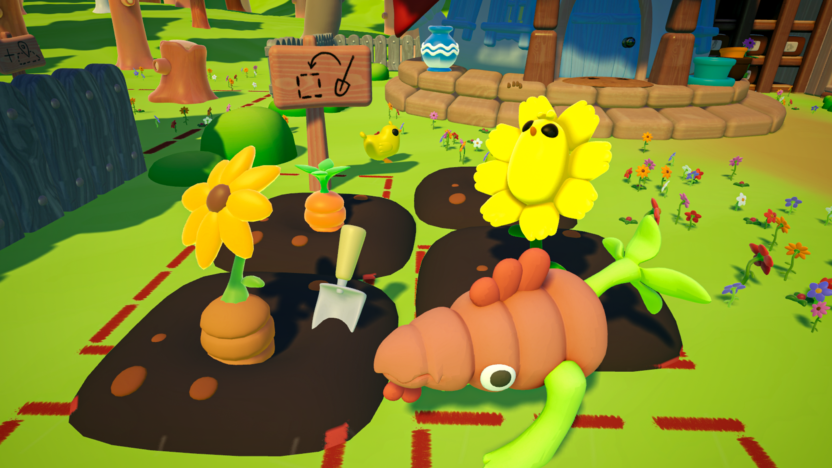 Разработка персонажей и локаций для VR игры — Изображение №11 — Интерфейсы, Иллюстрация на Dprofile